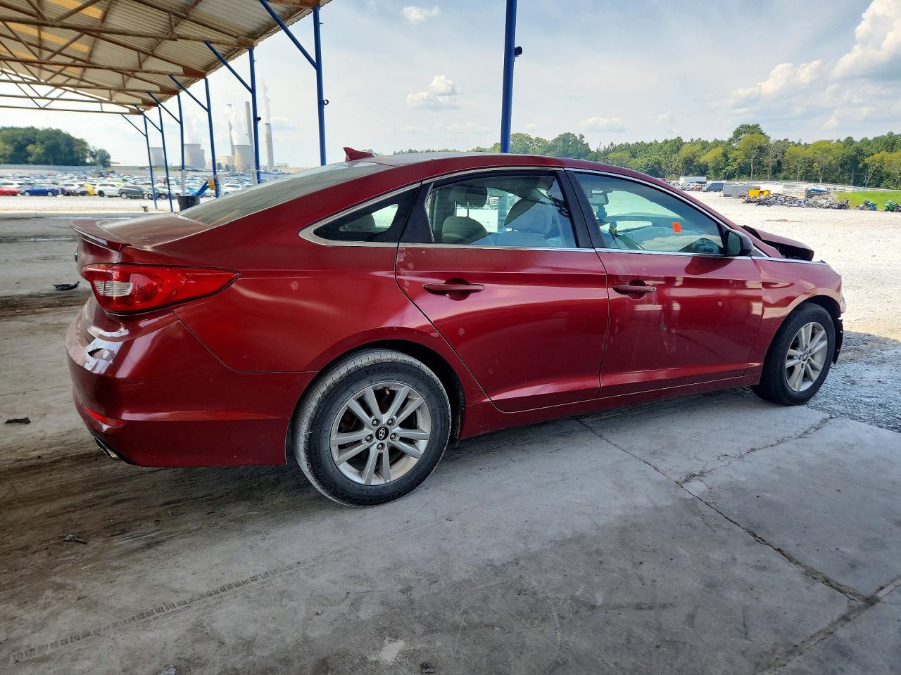 2016 Hyundai Sonata Se Red vin: 5NPE24AF2GH384418