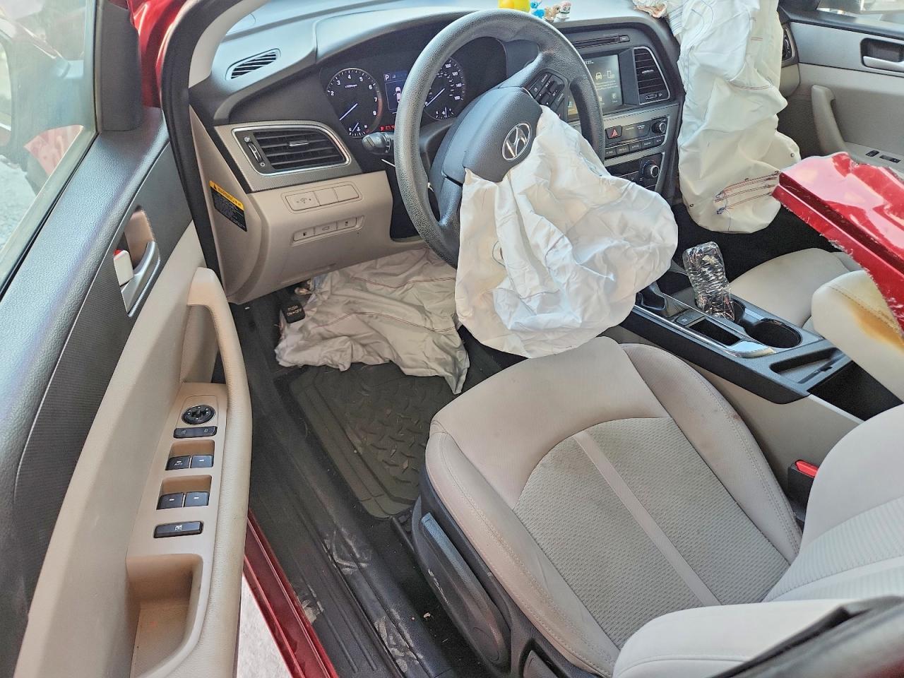 2016 Hyundai Sonata Se Red vin: 5NPE24AF2GH384418