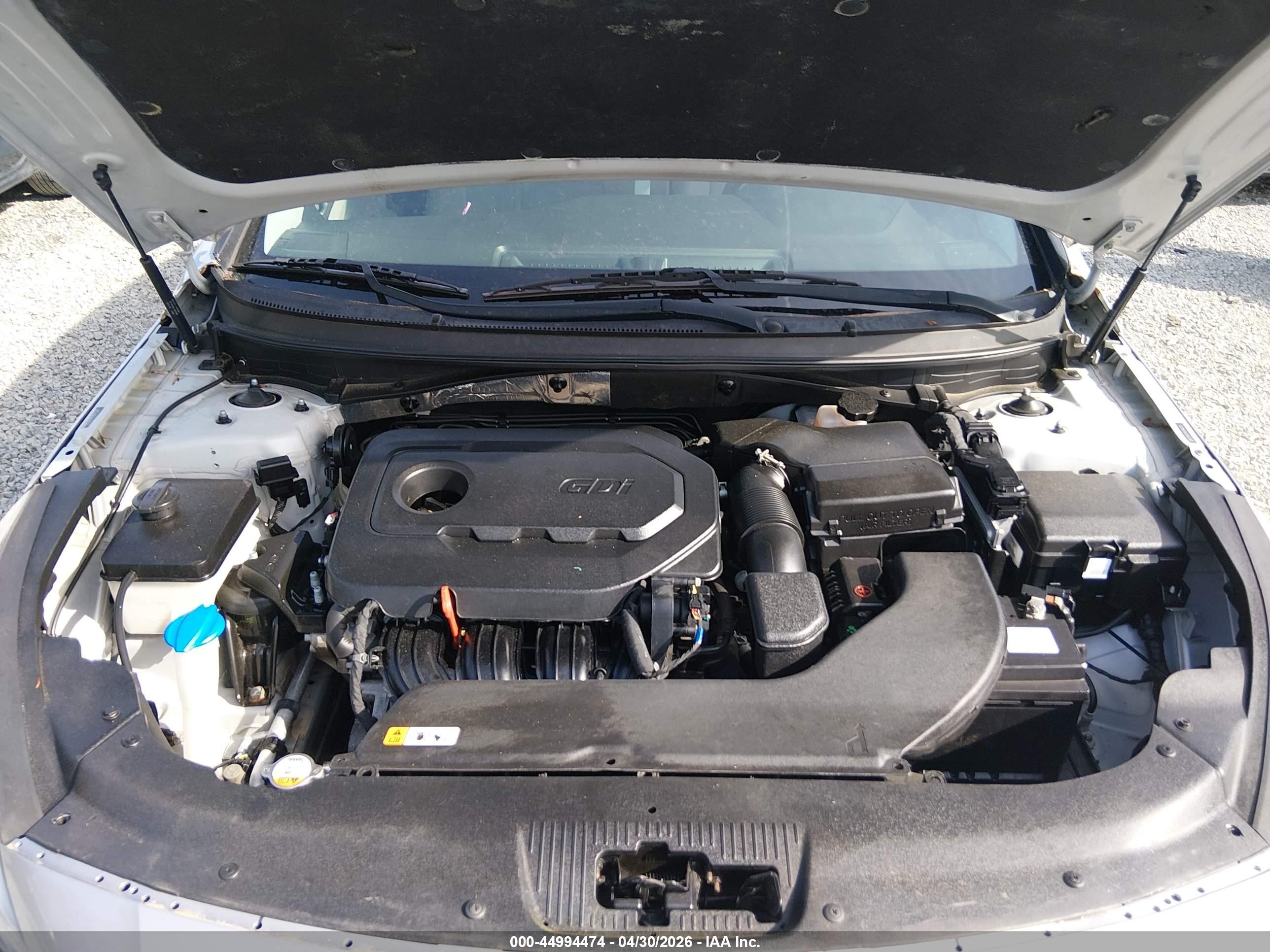 2016 Hyundai Sonata   Silver vin: 5NPE24AF2GH394270