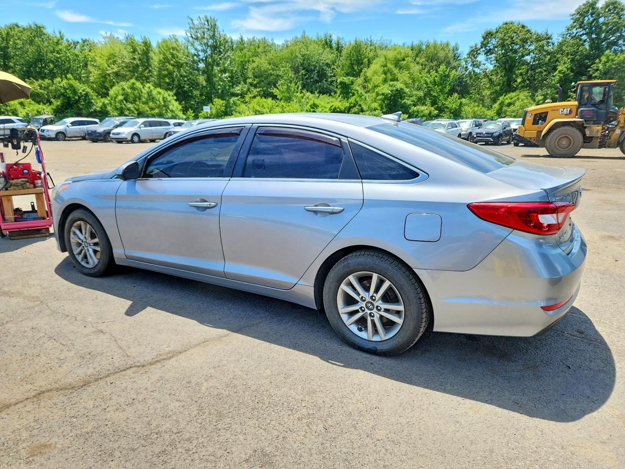 2017 Hyundai Sonata Se Серебряный vin: 5NPE24AF2HH493771