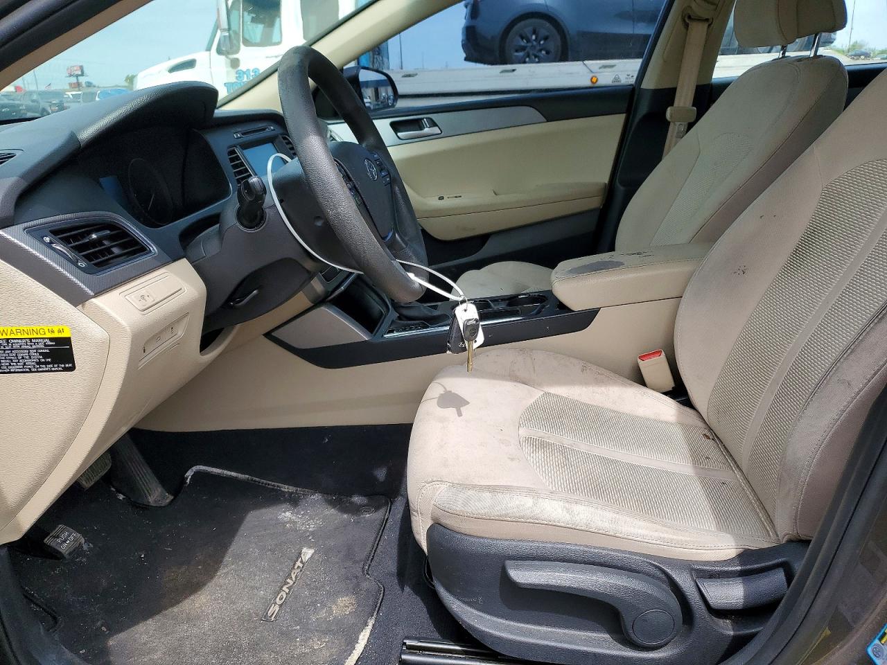 2017 Hyundai Sonata Se Gray vin: 5NPE24AF2HH504266