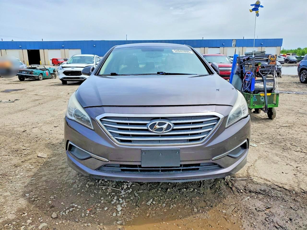 2017 Hyundai Sonata Se Gray vin: 5NPE24AF2HH504266