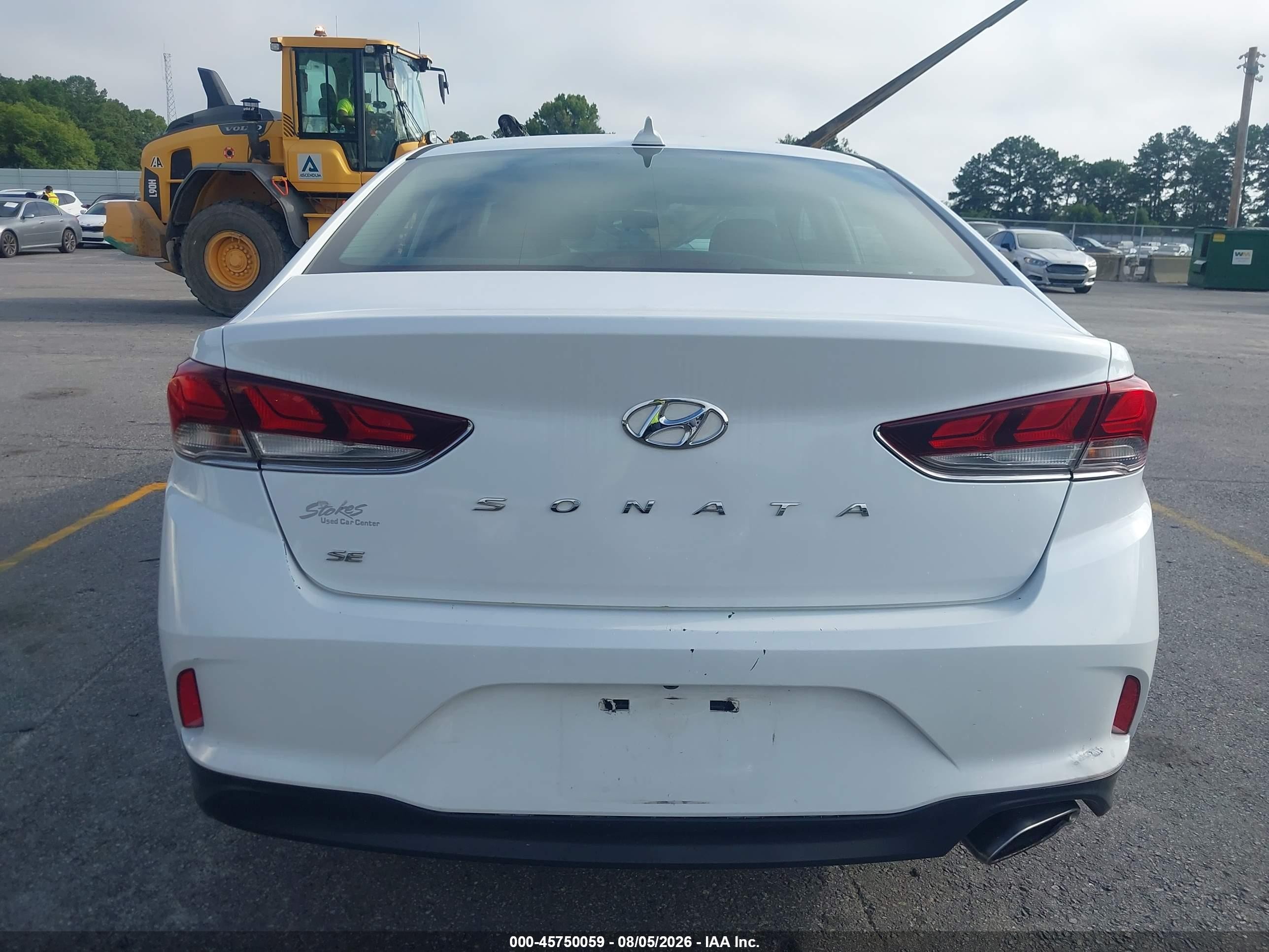 2019 Hyundai Sonata Se Белый vin: 5NPE24AF2KH760589