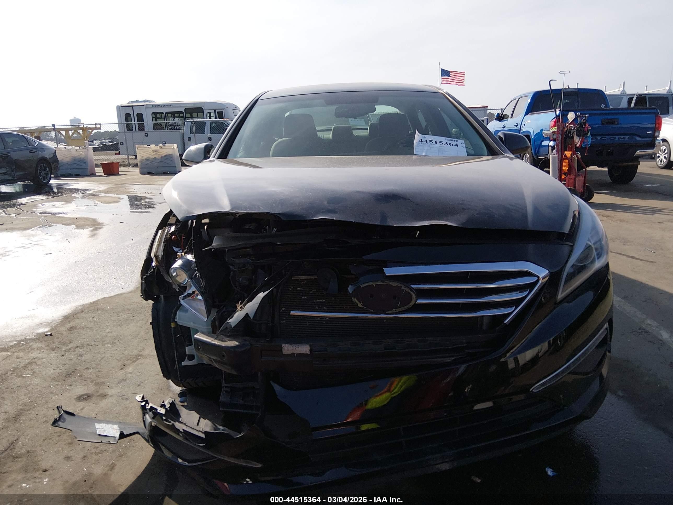 2015 Hyundai Sonata Se Black vin: 5NPE24AF3FH005568