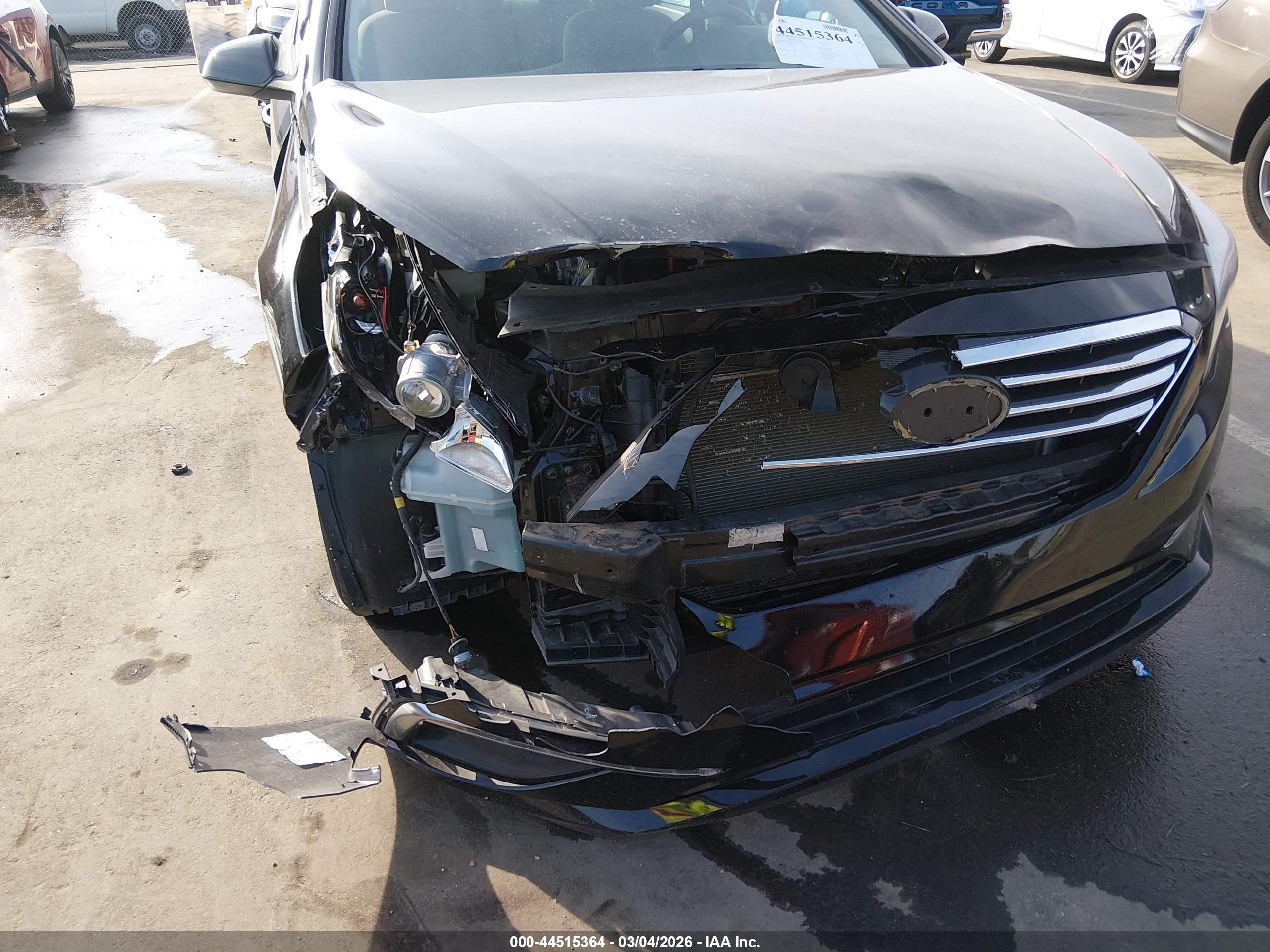 2015 Hyundai Sonata Se Black vin: 5NPE24AF3FH005568