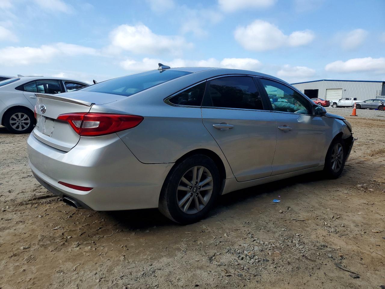 2015 Hyundai Sonata Se Silver vin: 5NPE24AF3FH007451
