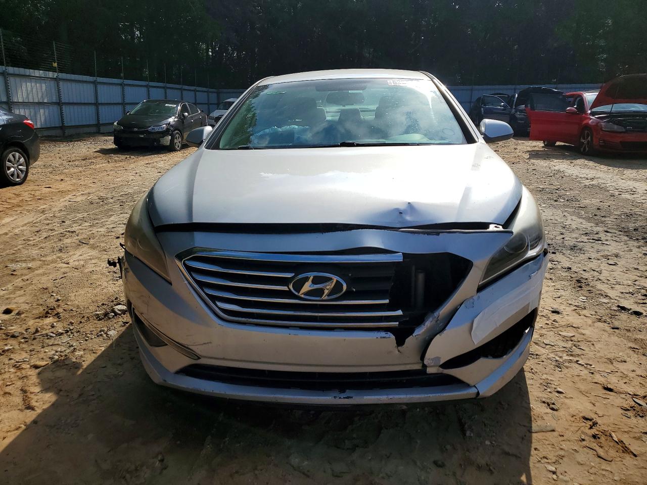 2015 Hyundai Sonata Se Silver vin: 5NPE24AF3FH007451
