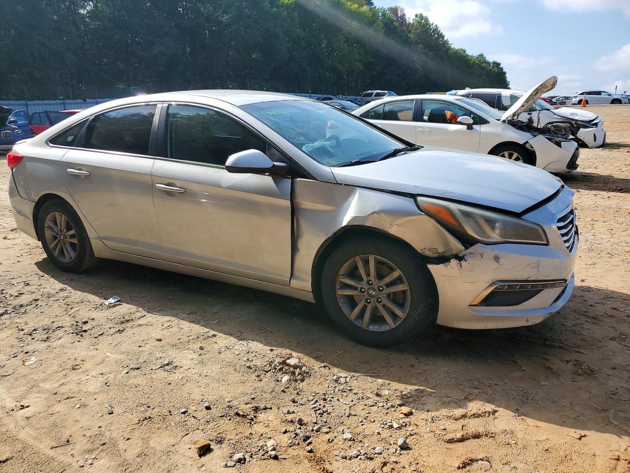 2015 Hyundai Sonata Se Silver vin: 5NPE24AF3FH007451