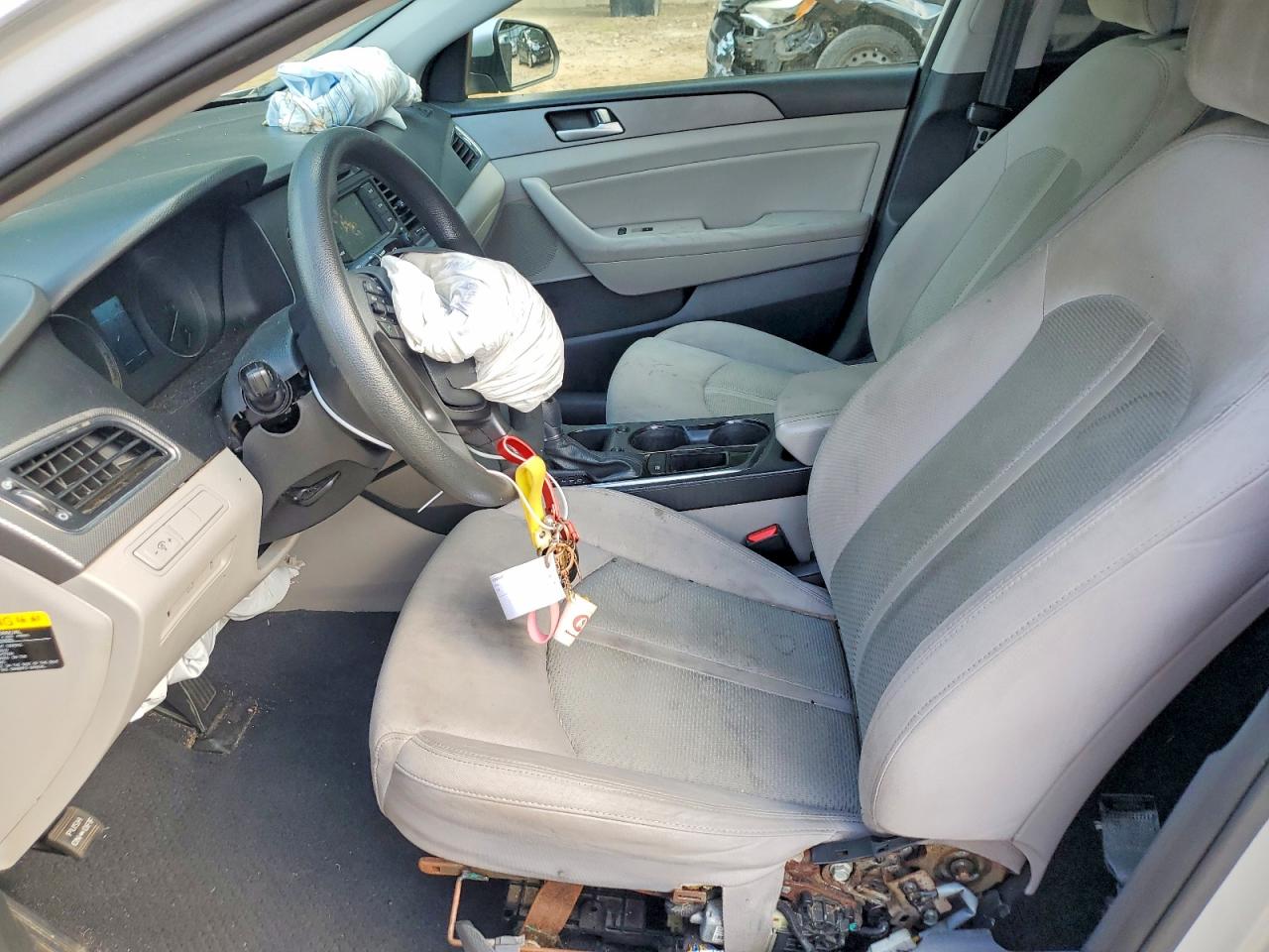 2015 Hyundai Sonata Se Silver vin: 5NPE24AF3FH007451