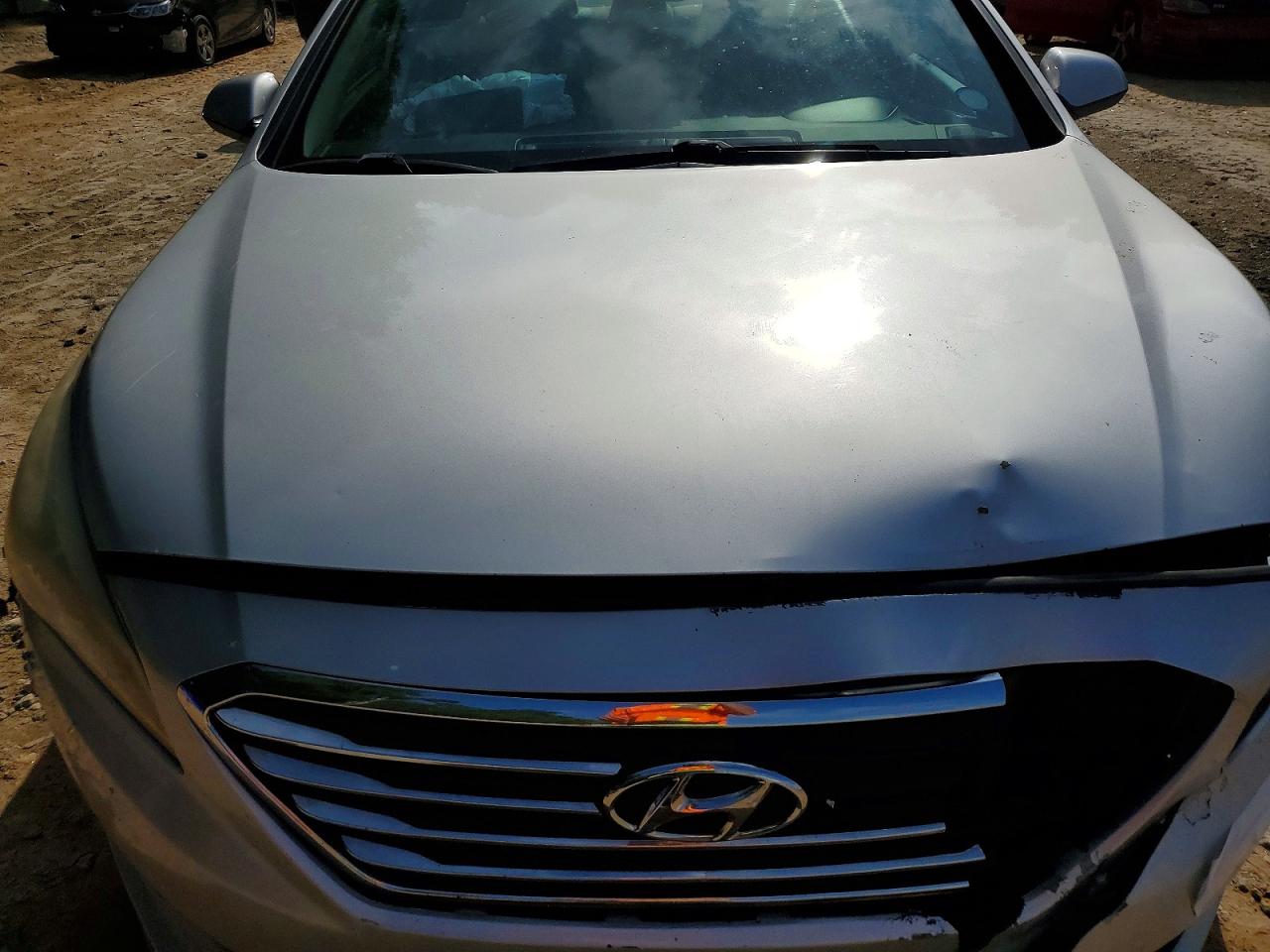 2015 Hyundai Sonata Se Silver vin: 5NPE24AF3FH007451