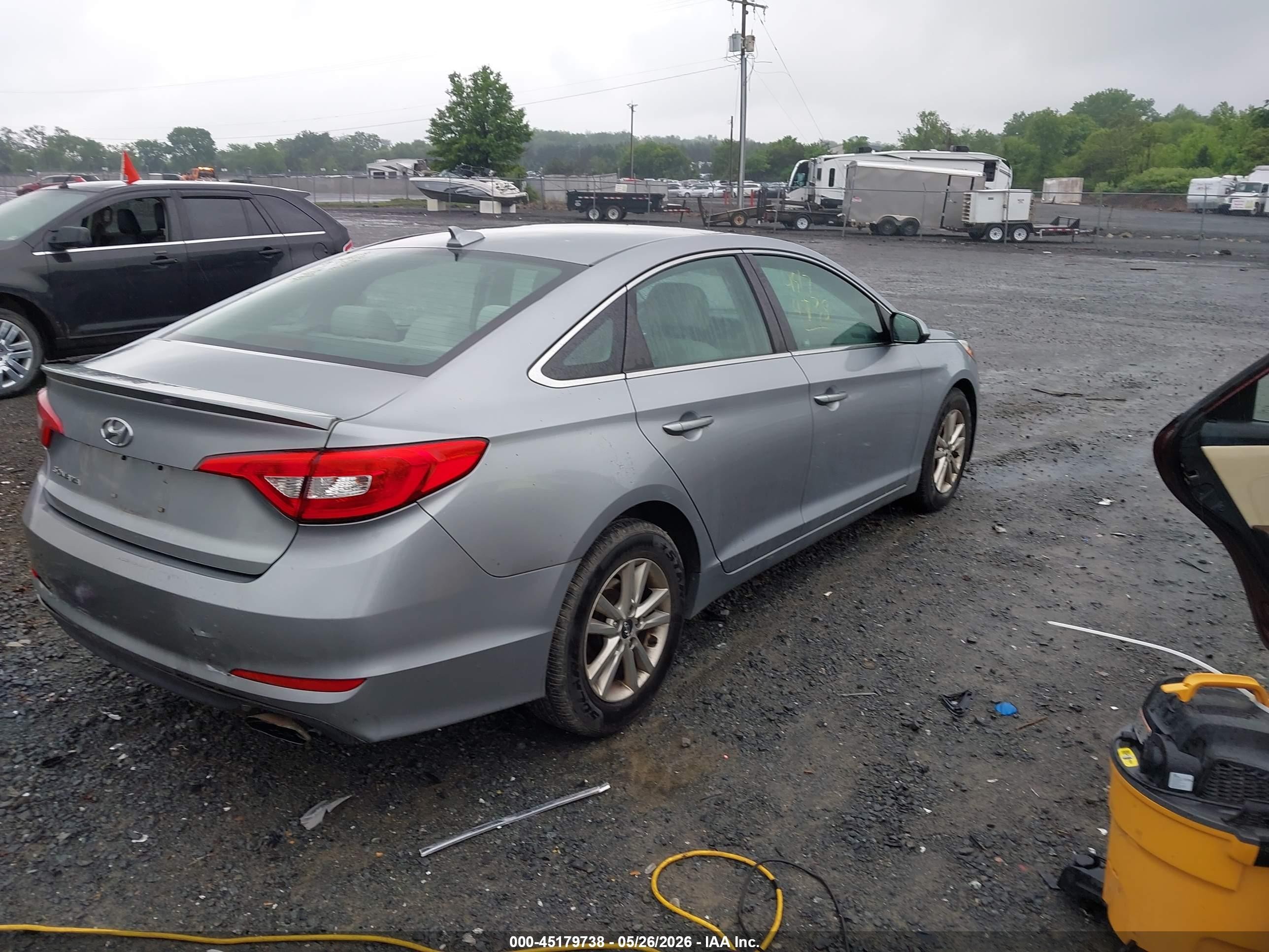 2015 Hyundai Sonata Se Silver vin: 5NPE24AF3FH008714