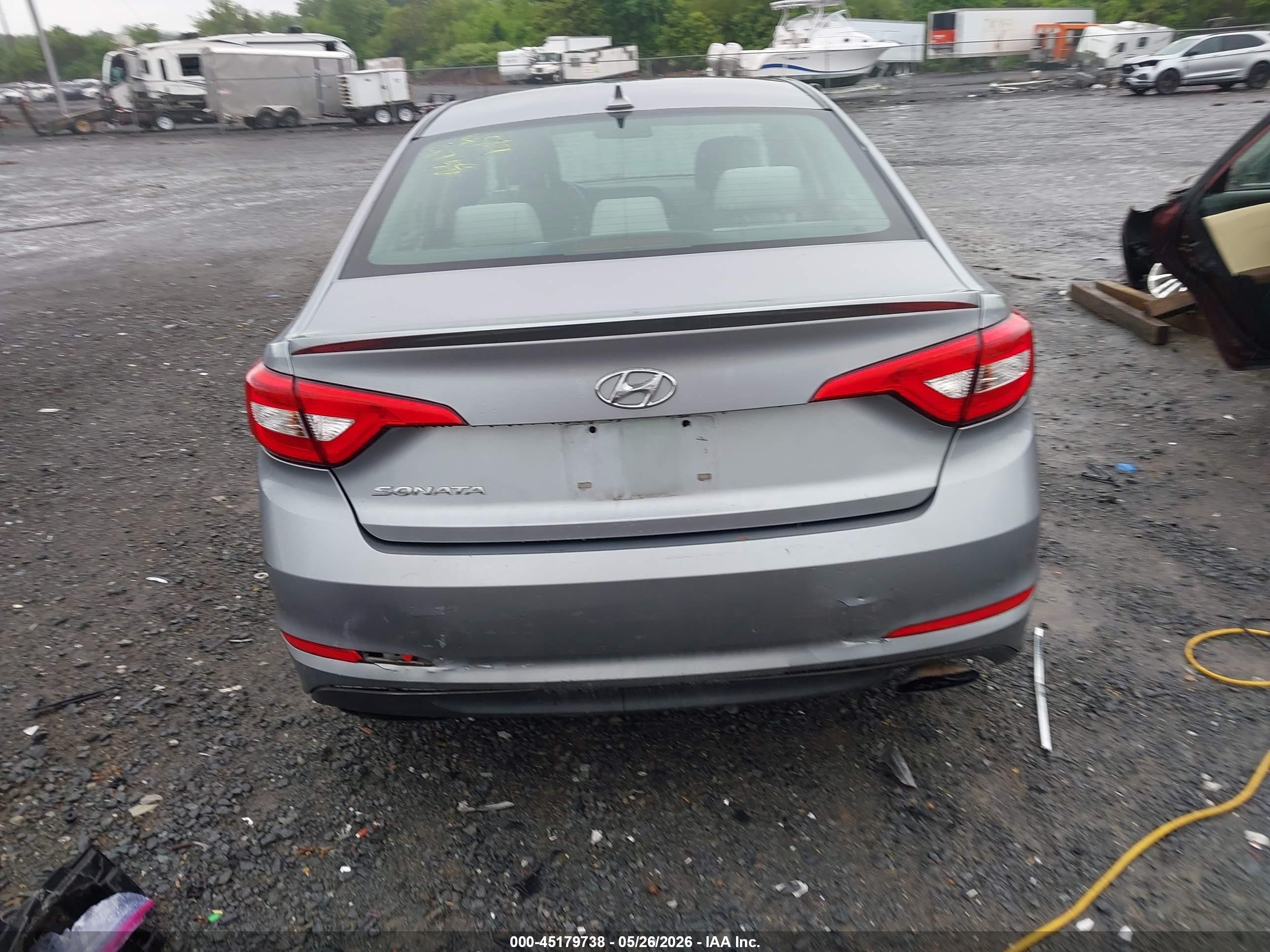 2015 Hyundai Sonata Se Silver vin: 5NPE24AF3FH008714