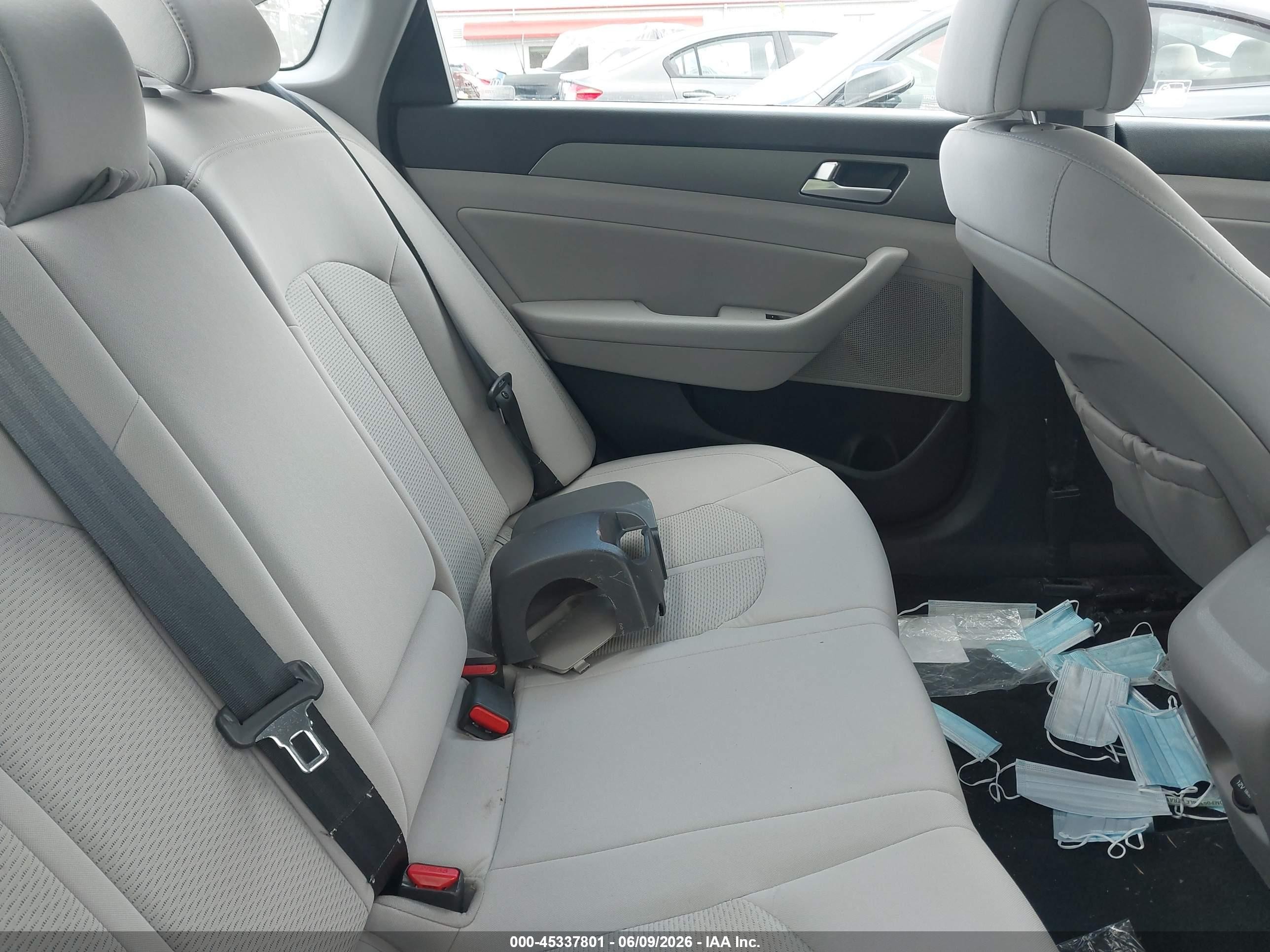 2015 Hyundai Sonata Se Gray vin: 5NPE24AF3FH021737