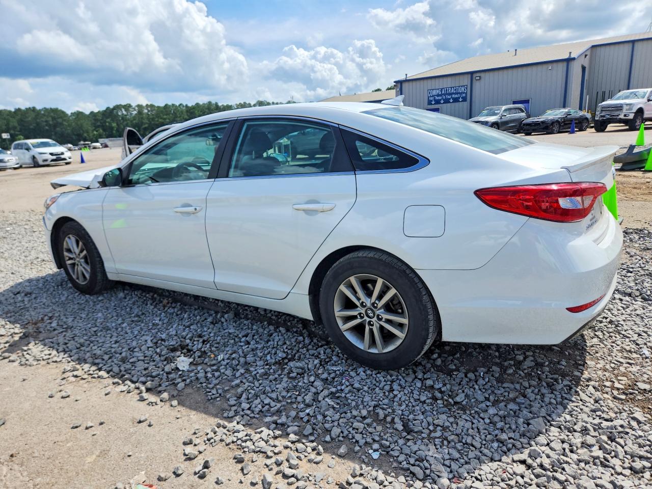 2015 Hyundai Sonata Se White vin: 5NPE24AF3FH038425