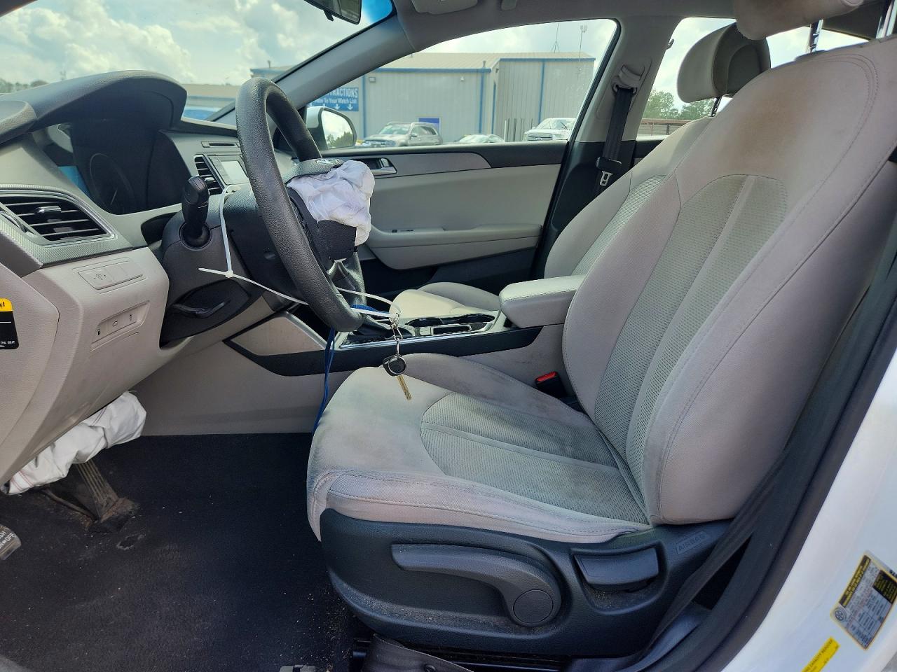2015 Hyundai Sonata Se White vin: 5NPE24AF3FH038425