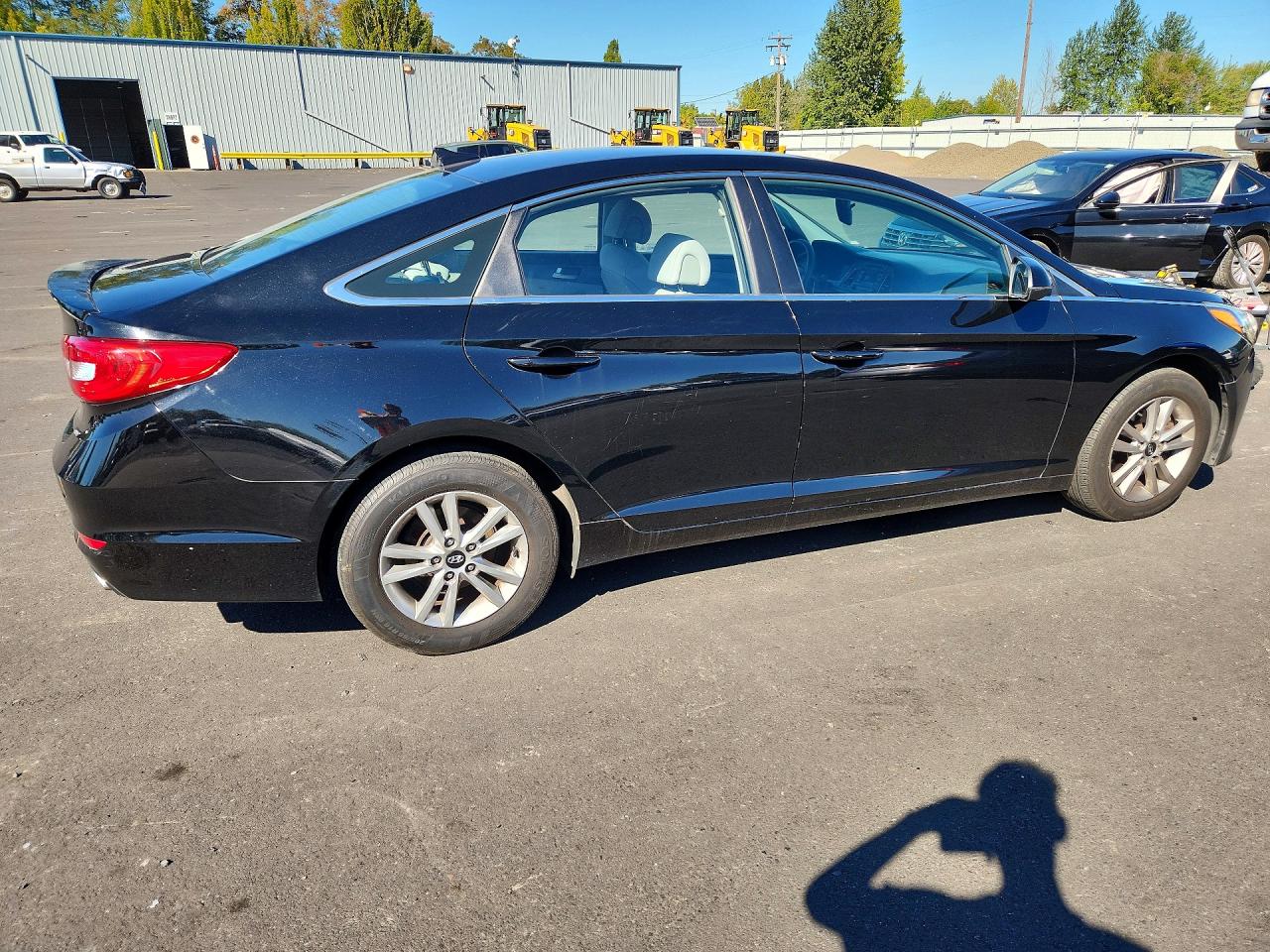 2015 Hyundai Sonata Se Black vin: 5NPE24AF3FH065205