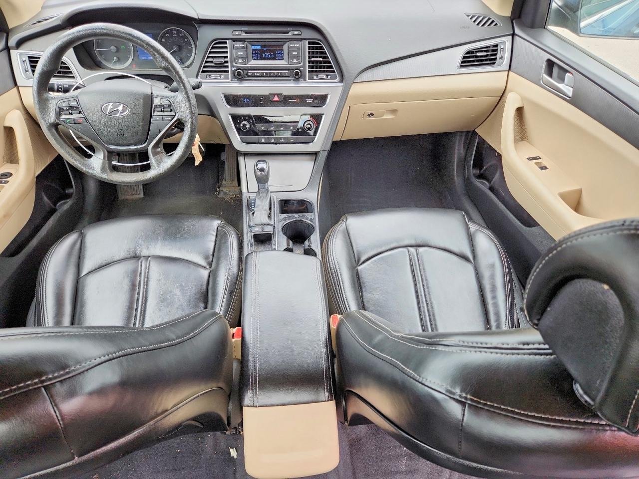 2015 Hyundai Sonata Se Синий vin: 5NPE24AF3FH071408