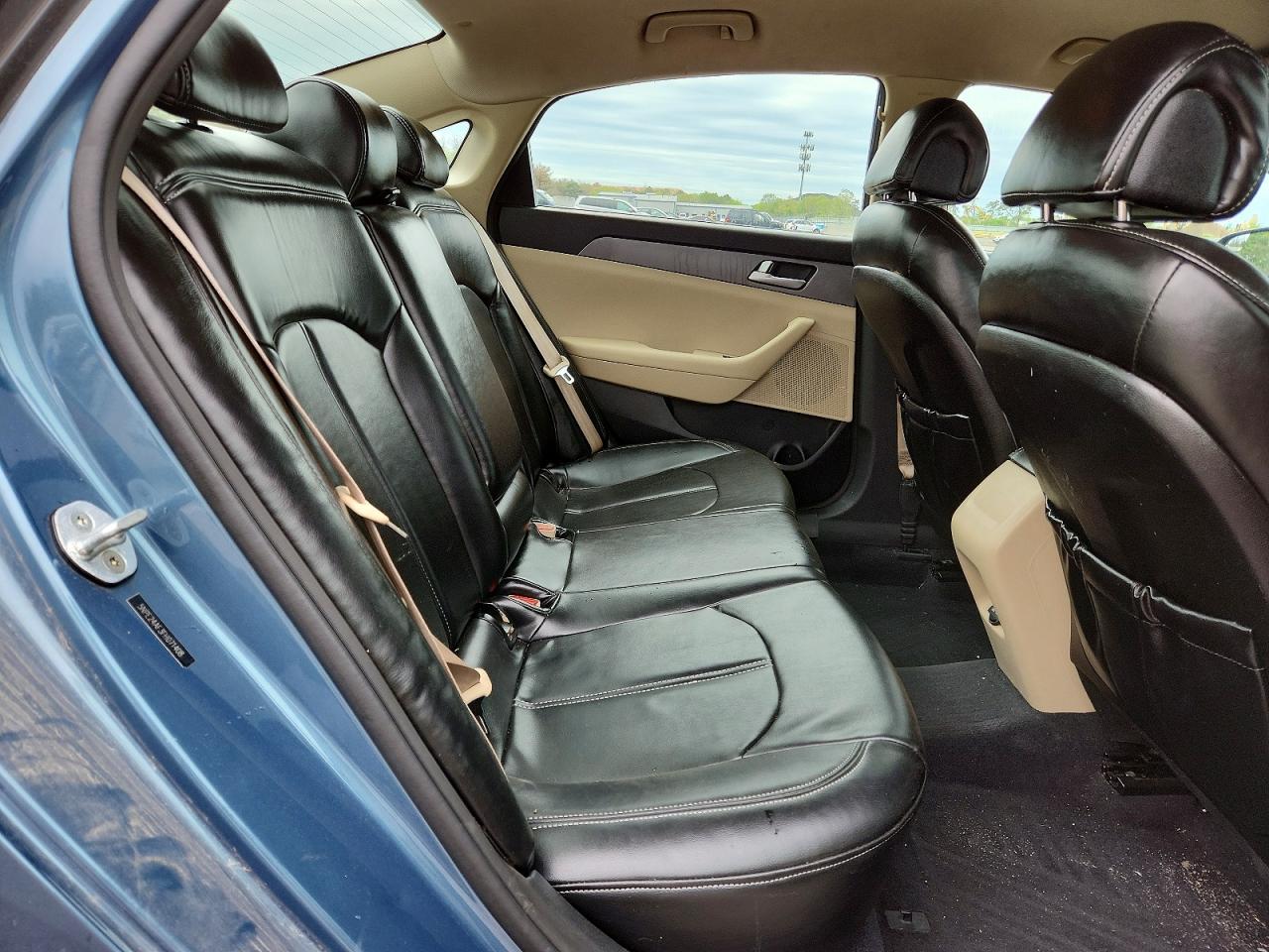 2015 Hyundai Sonata Se Синий vin: 5NPE24AF3FH071408