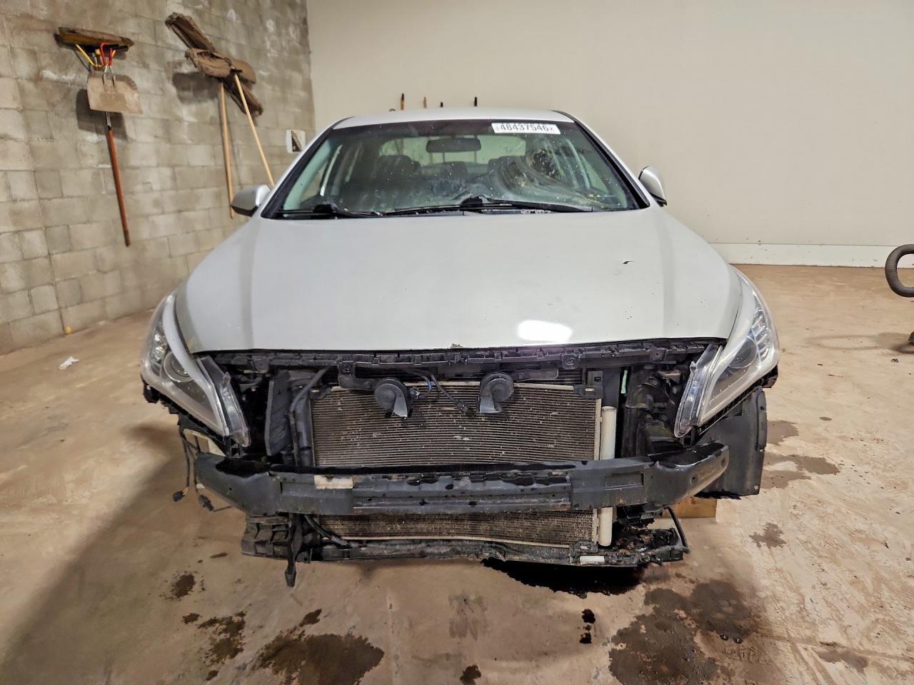 2015 Hyundai Sonata Se Silver vin: 5NPE24AF3FH083610
