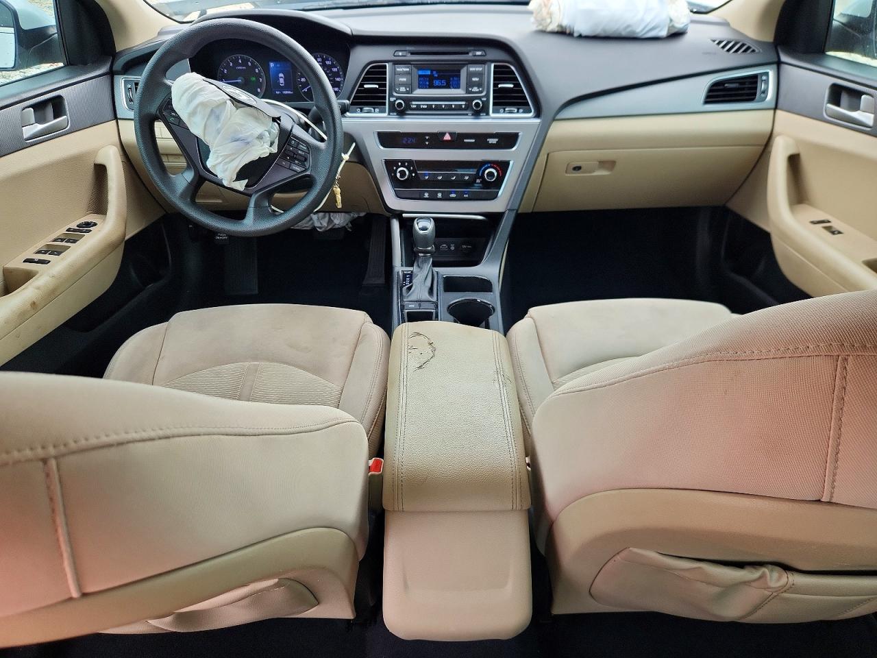 2015 Hyundai Sonata Se White vin: 5NPE24AF3FH086751