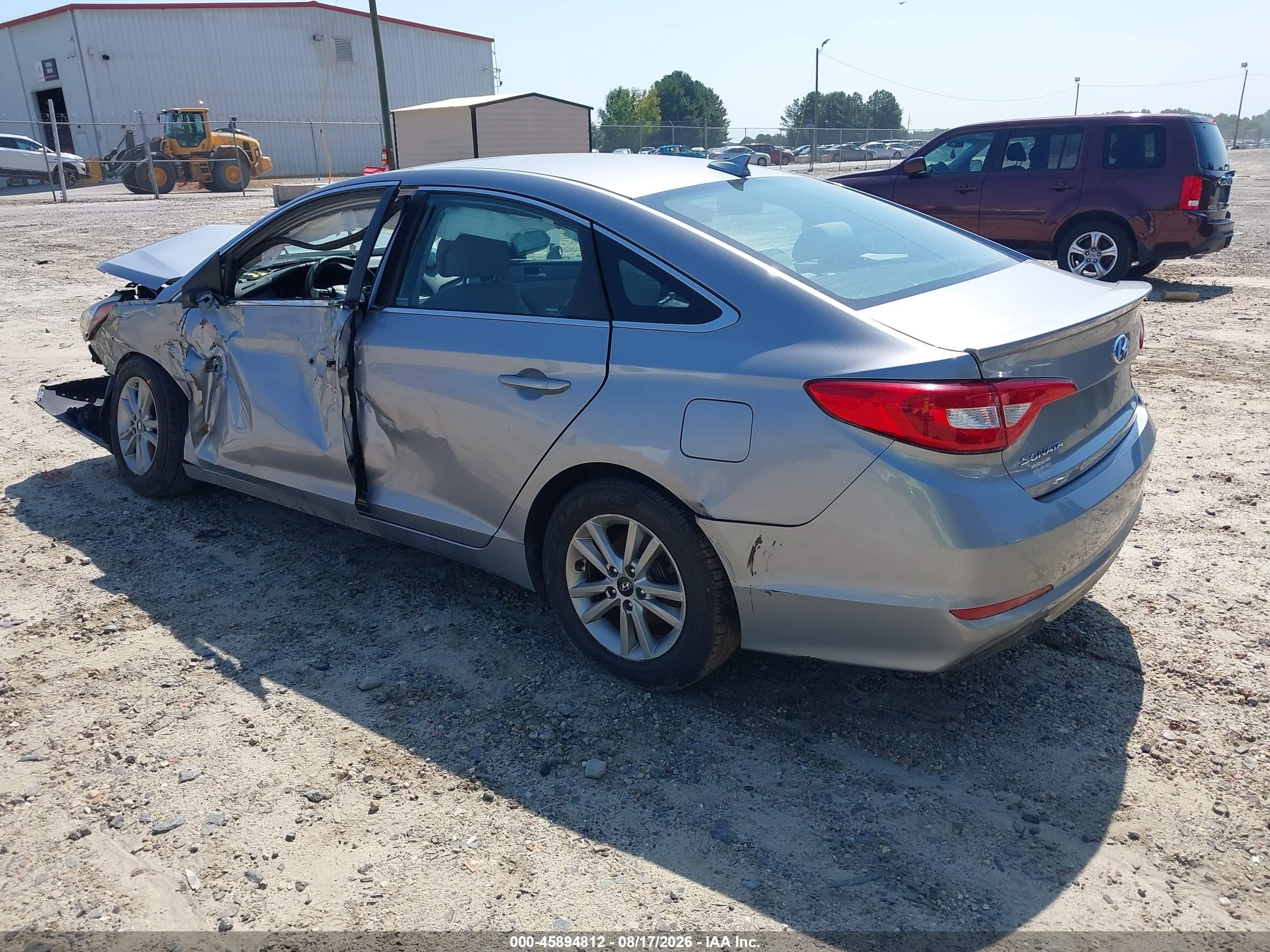 2015 Hyundai Sonata Se Silver vin: 5NPE24AF3FH133521