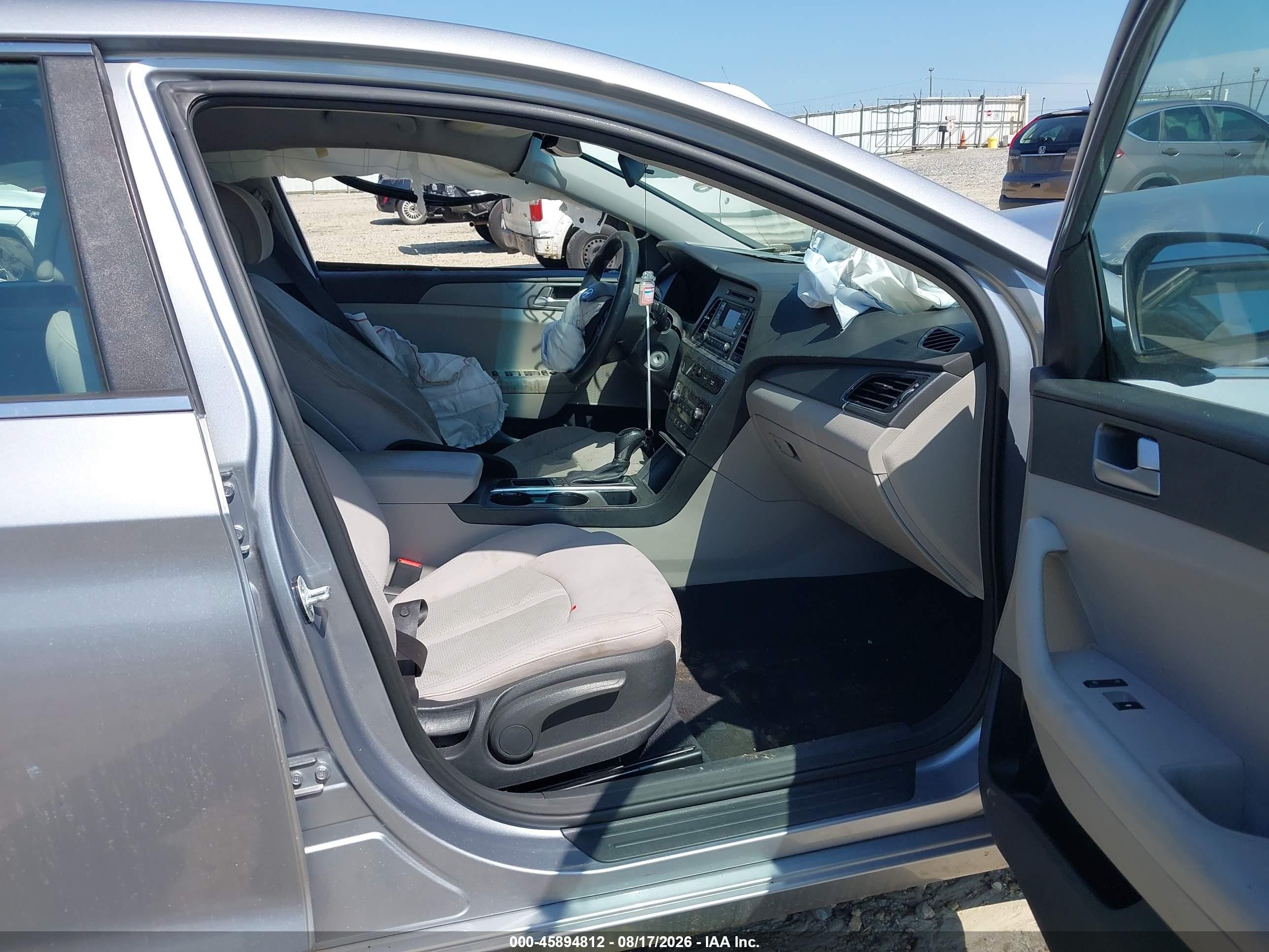2015 Hyundai Sonata Se Silver vin: 5NPE24AF3FH133521