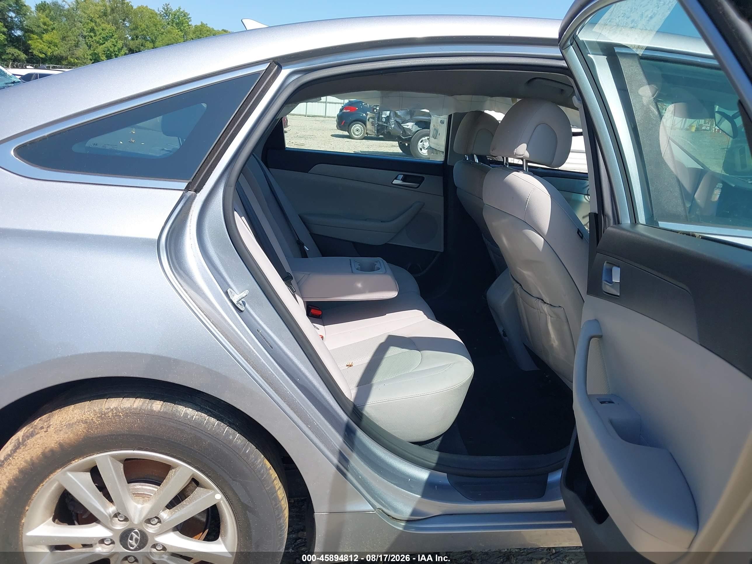 2015 Hyundai Sonata Se Silver vin: 5NPE24AF3FH133521
