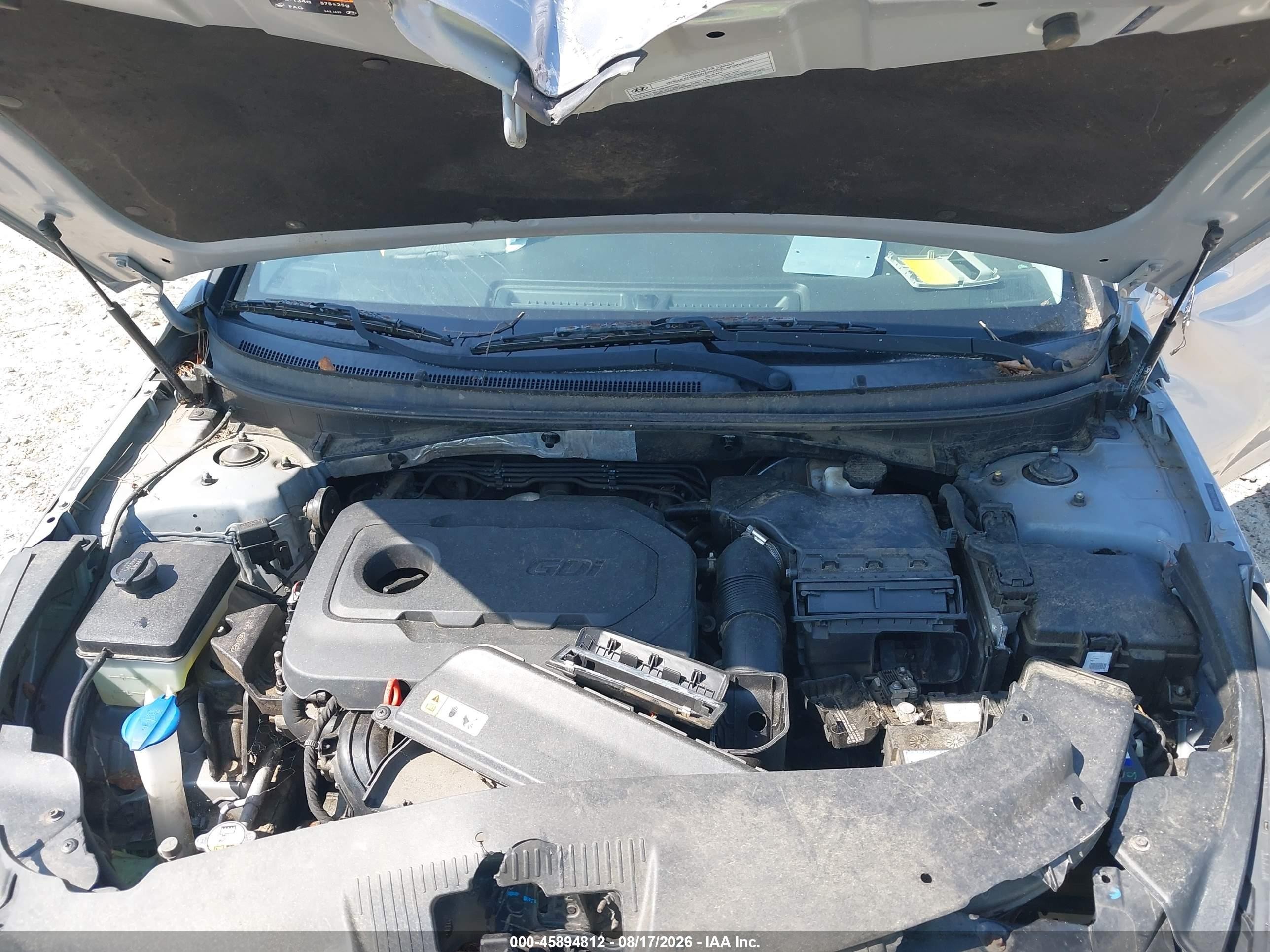 2015 Hyundai Sonata Se Silver vin: 5NPE24AF3FH133521