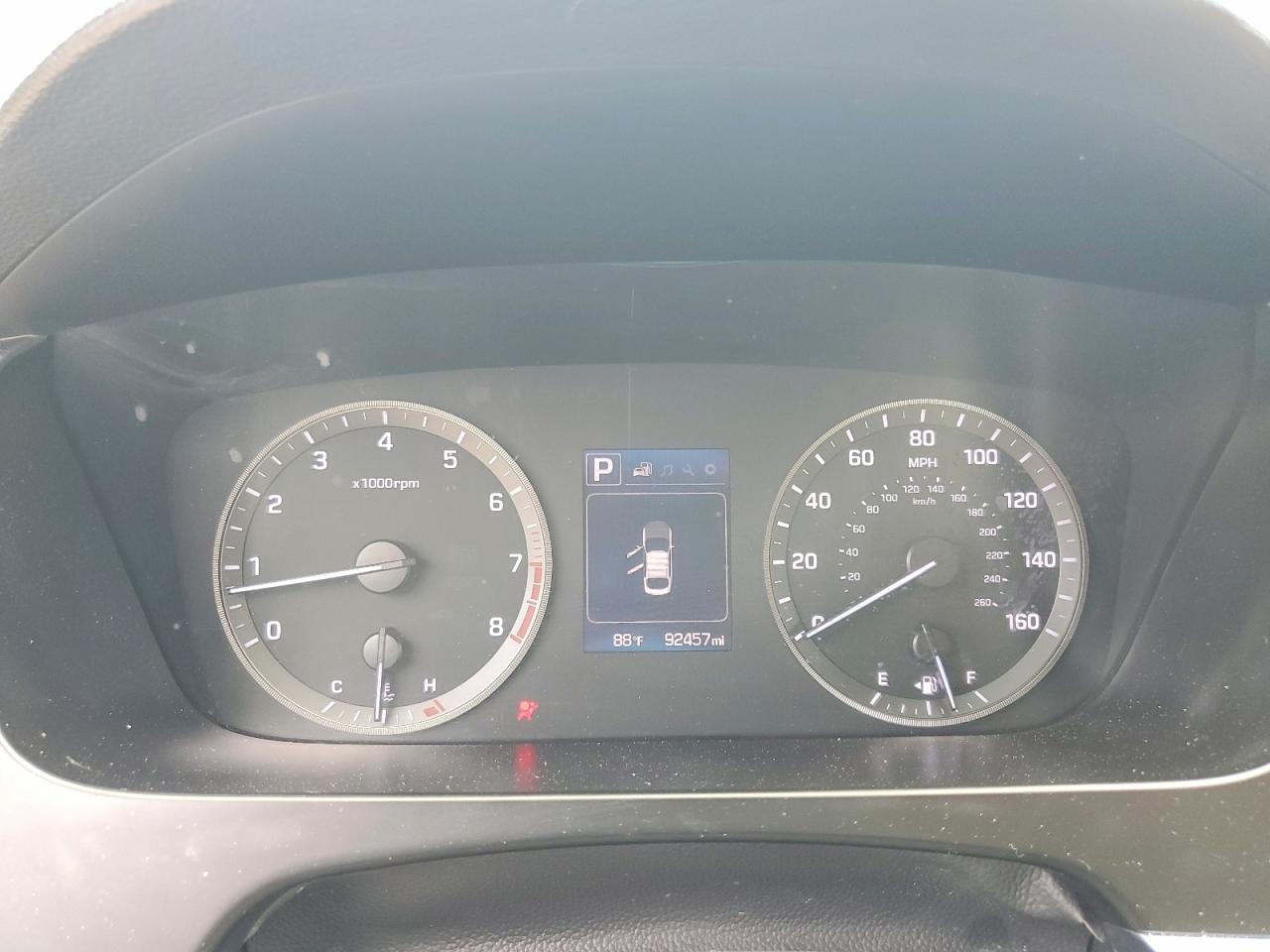 2015 Hyundai Sonata Se Red vin: 5NPE24AF3FH135107