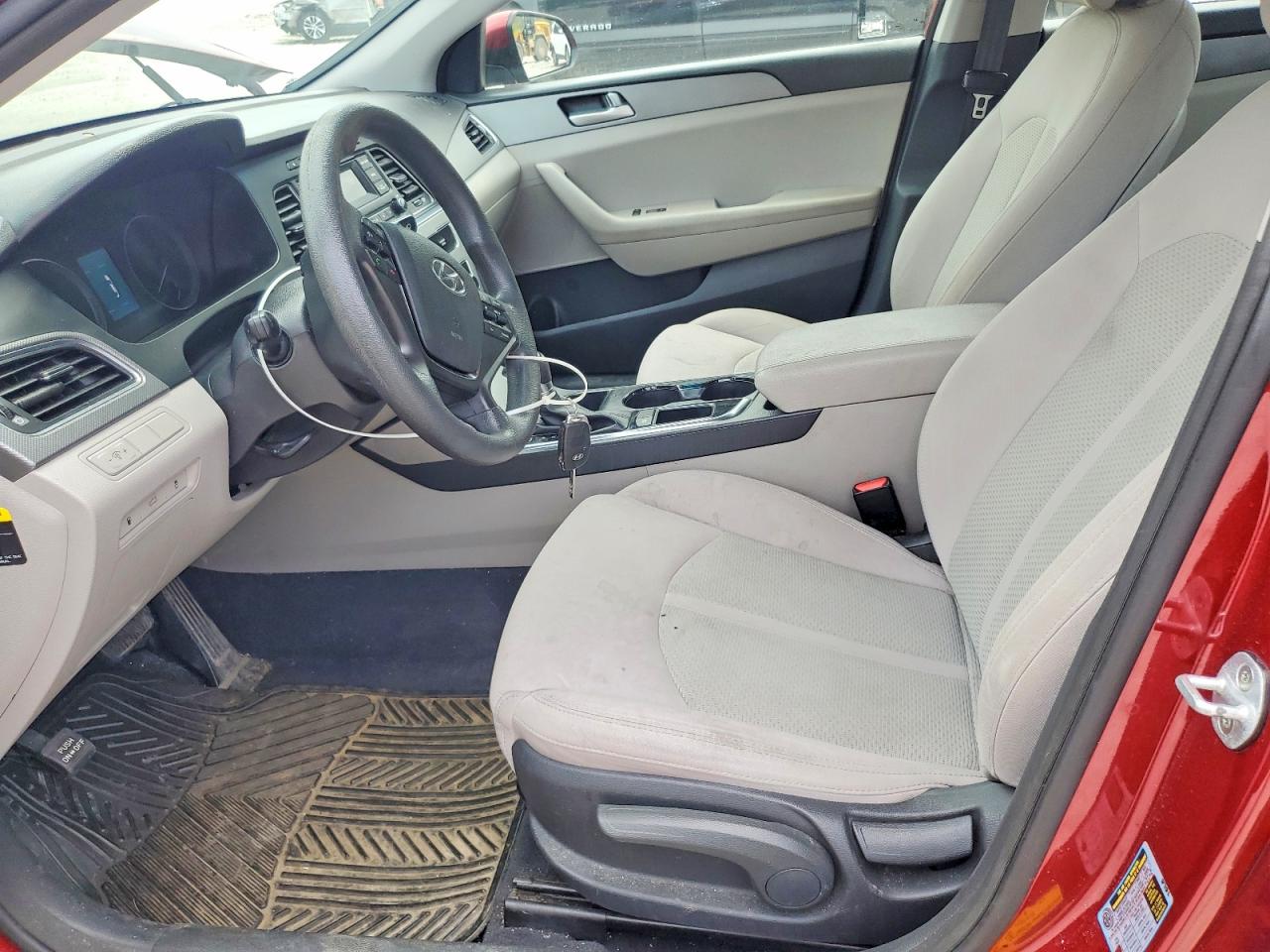 2015 Hyundai Sonata Se Red vin: 5NPE24AF3FH135107