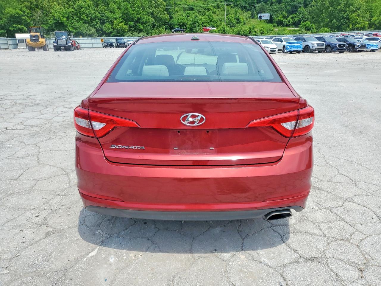 2015 Hyundai Sonata Se Red vin: 5NPE24AF3FH135107