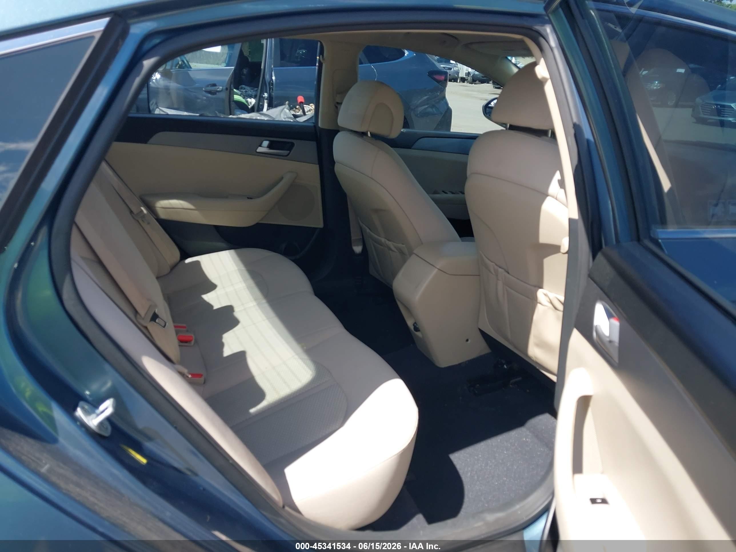 2015 Hyundai Sonata Se Blue vin: 5NPE24AF3FH142364