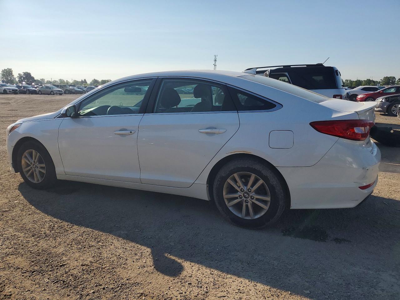 2015 Hyundai Sonata Se Белый vin: 5NPE24AF3FH143756