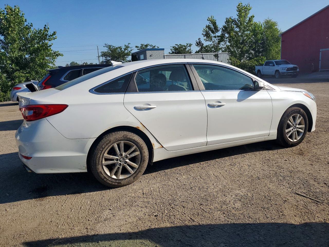 2015 Hyundai Sonata Se Белый vin: 5NPE24AF3FH143756
