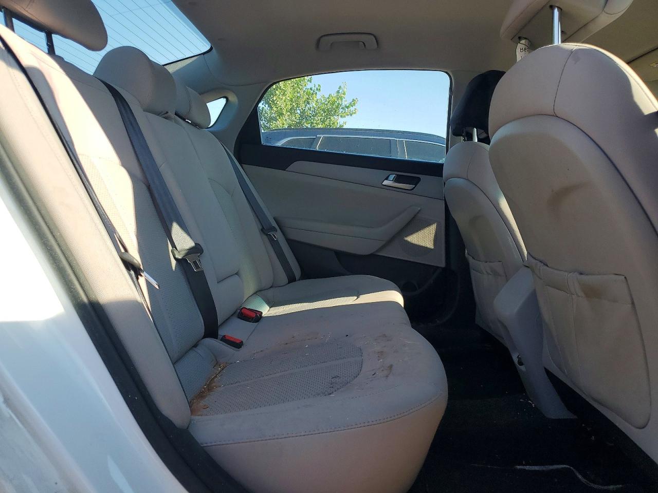 2015 Hyundai Sonata Se Белый vin: 5NPE24AF3FH143756