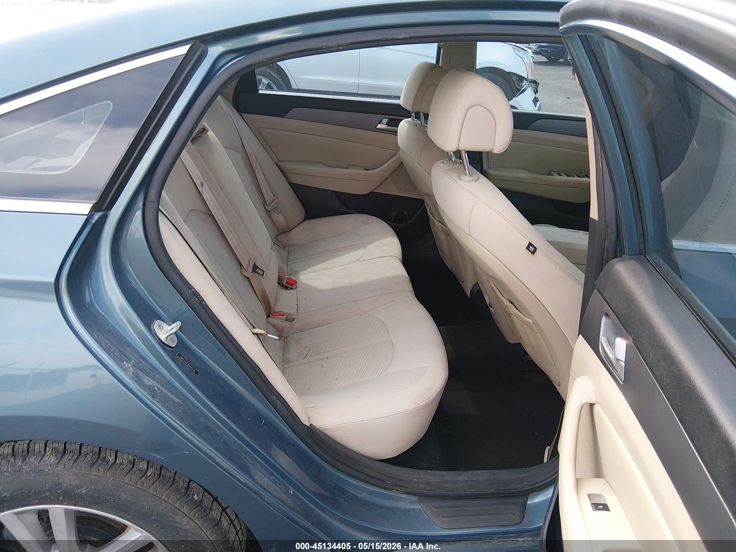 2015 Hyundai Sonata Se Blue vin: 5NPE24AF3FH165109