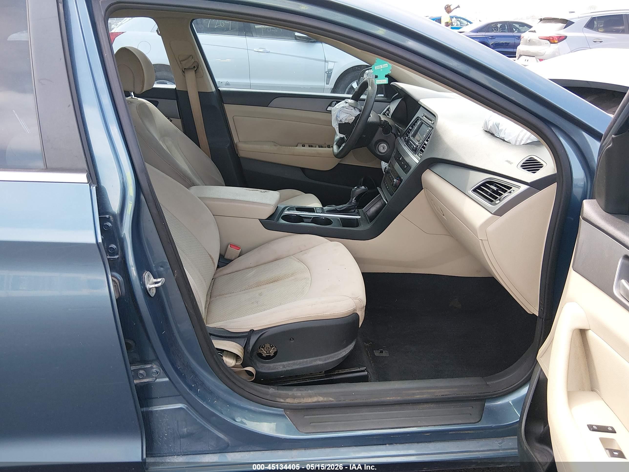 2015 Hyundai Sonata Se Blue vin: 5NPE24AF3FH165109