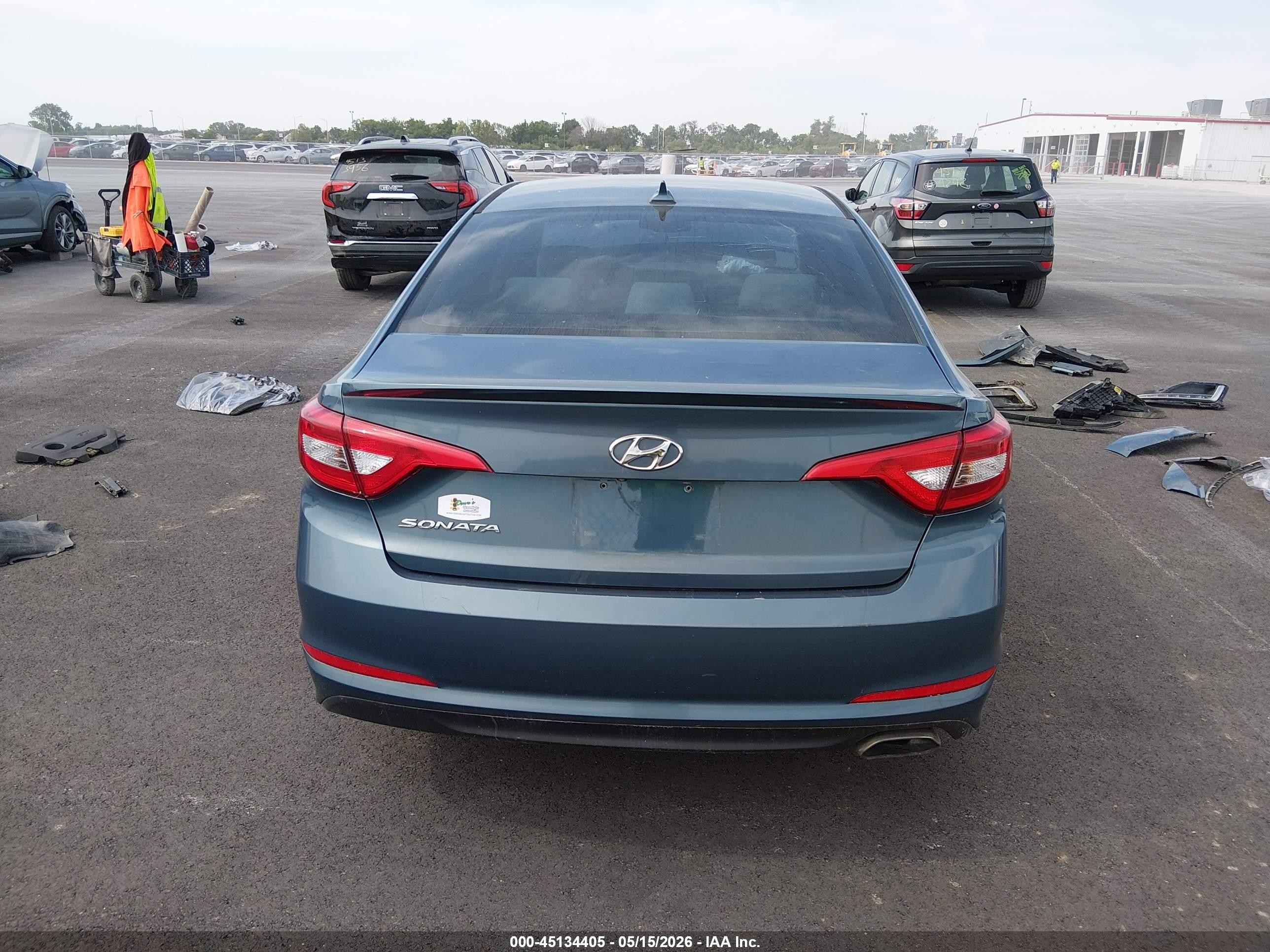 2015 Hyundai Sonata Se Blue vin: 5NPE24AF3FH165109
