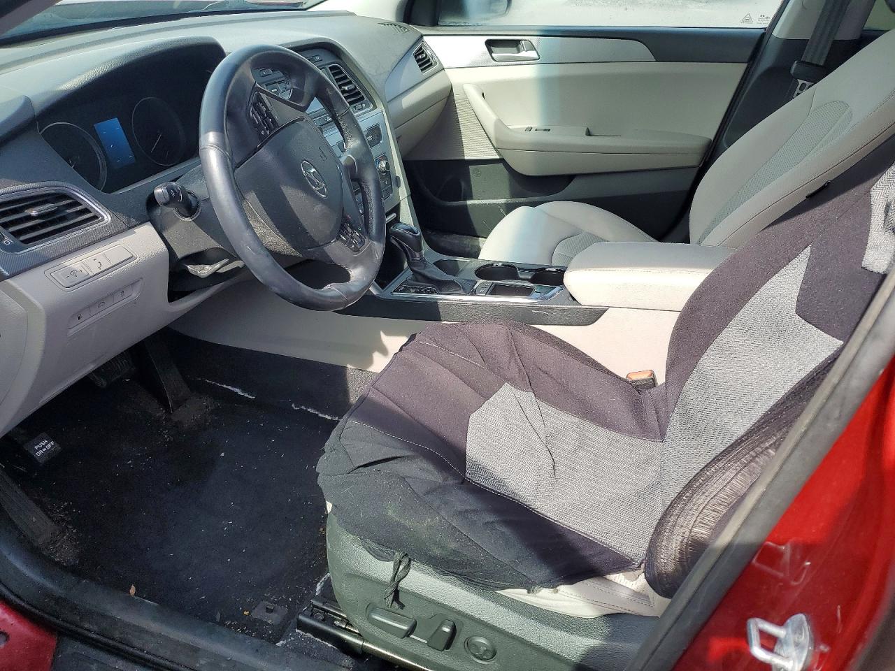 2015 Hyundai Sonata Se Red vin: 5NPE24AF3FH166843