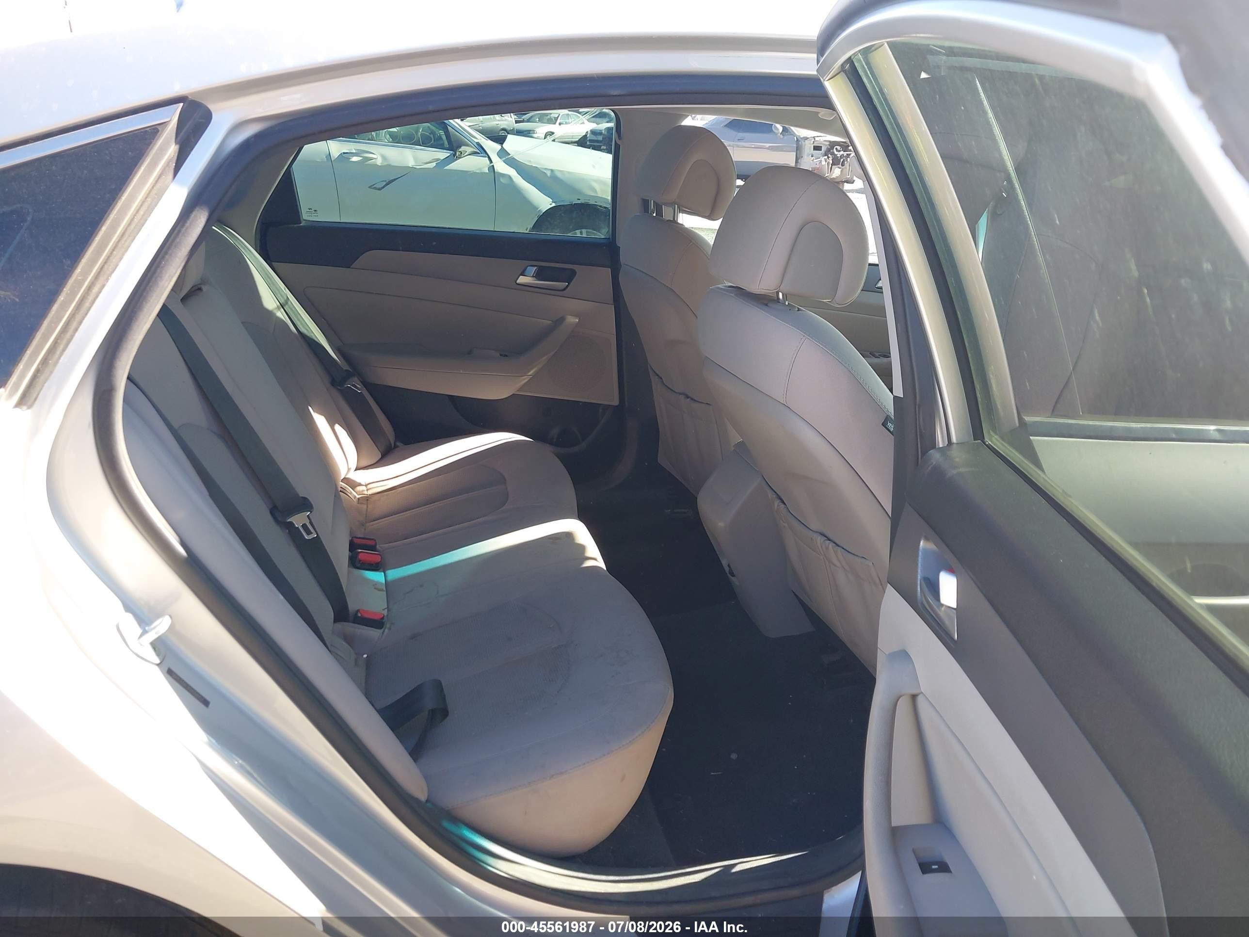 2015 Hyundai Sonata Se Silver vin: 5NPE24AF3FH168057