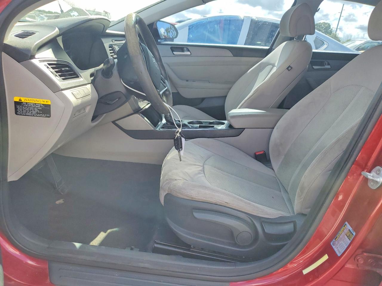 2015 Hyundai Sonata Se Red vin: 5NPE24AF3FH176627