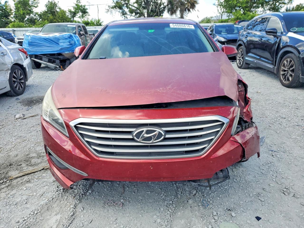 2015 Hyundai Sonata Se Red vin: 5NPE24AF3FH176627