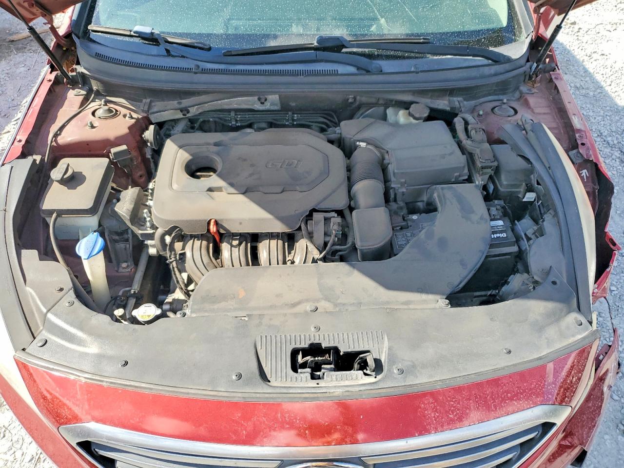 2015 Hyundai Sonata Se Red vin: 5NPE24AF3FH176627