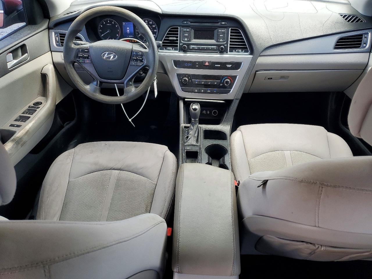 2015 Hyundai Sonata Se Red vin: 5NPE24AF3FH176627