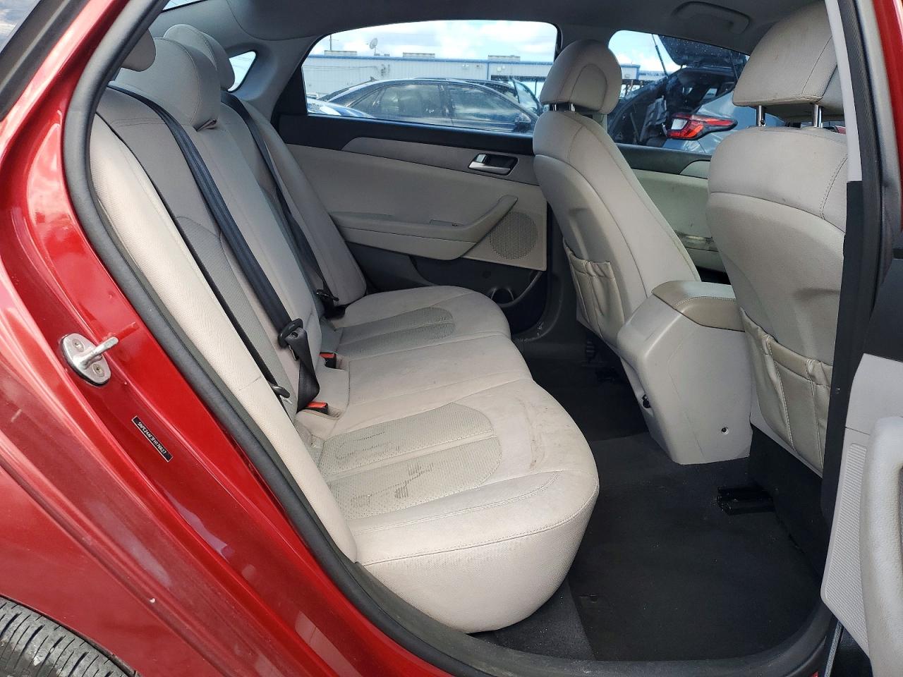 2015 Hyundai Sonata Se Red vin: 5NPE24AF3FH176627