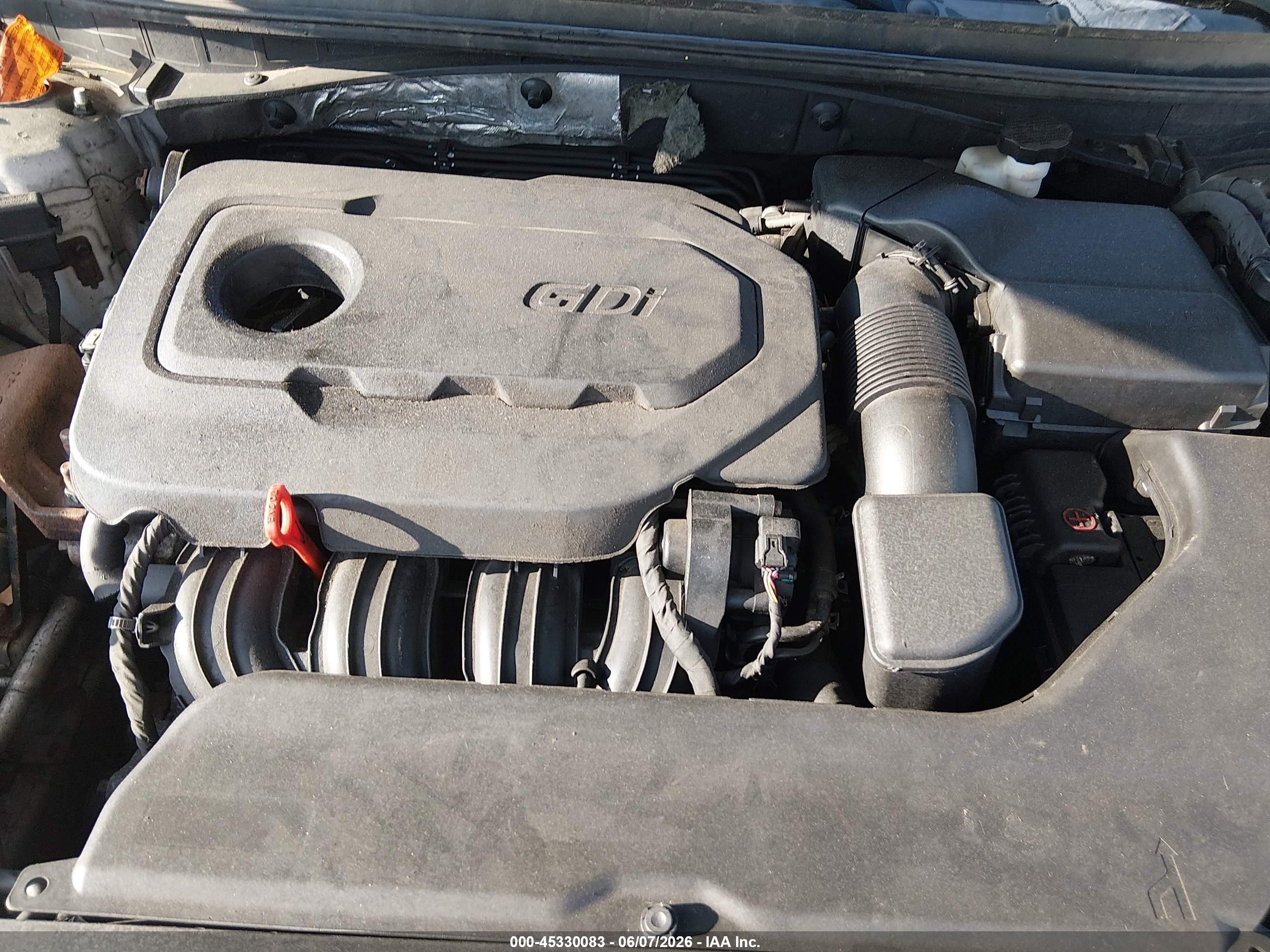 2015 Hyundai Sonata Se Серый vin: 5NPE24AF3FH201963