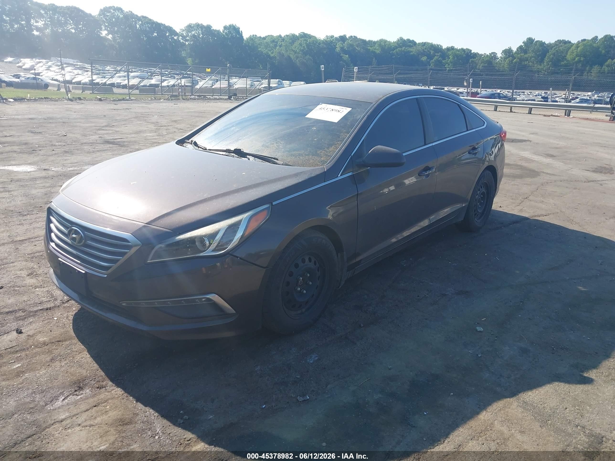 2015 Hyundai Sonata Se Brown vin: 5NPE24AF3FH208461