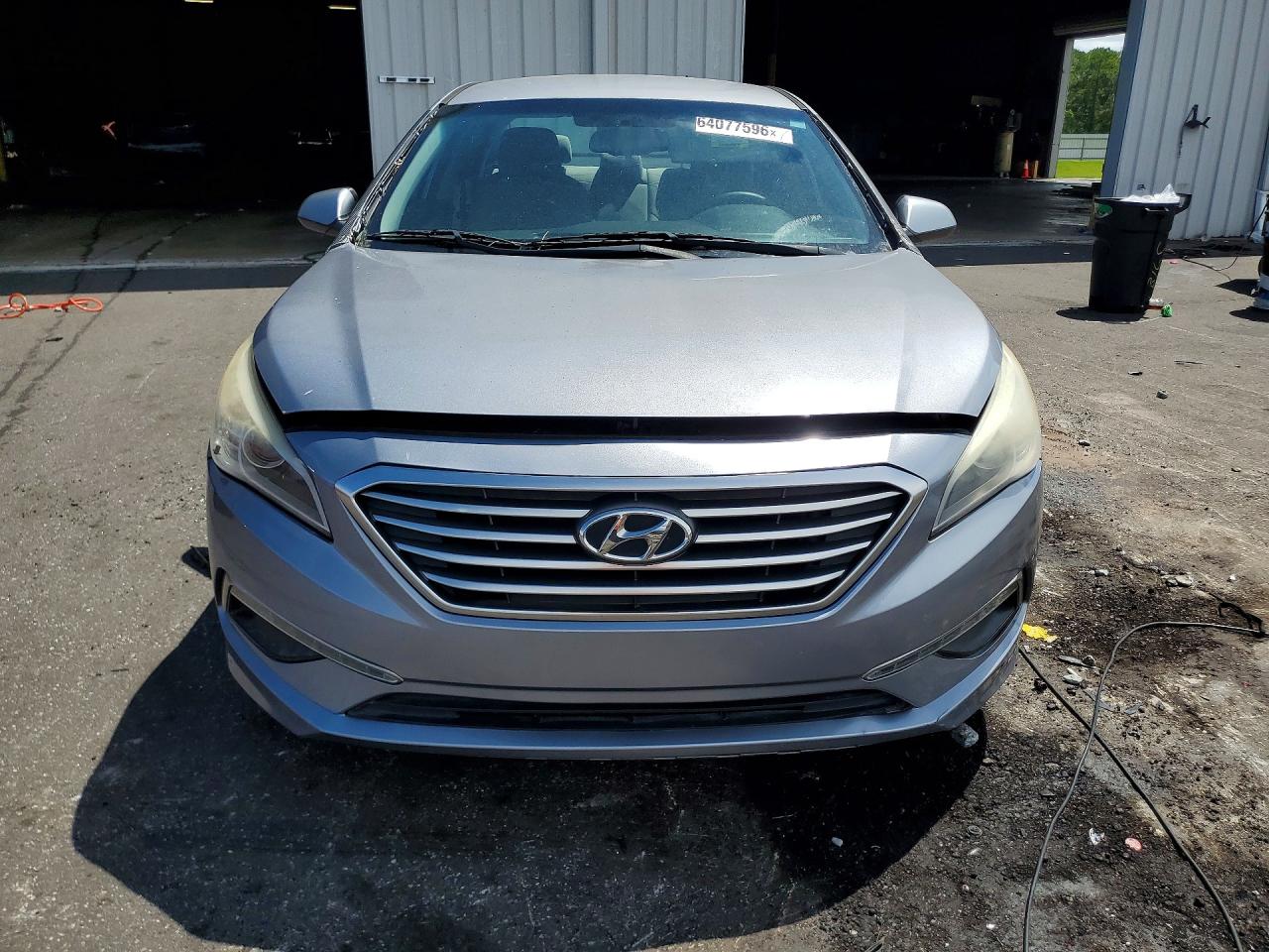 2015 Hyundai Sonata Se Silver vin: 5NPE24AF3FH213207