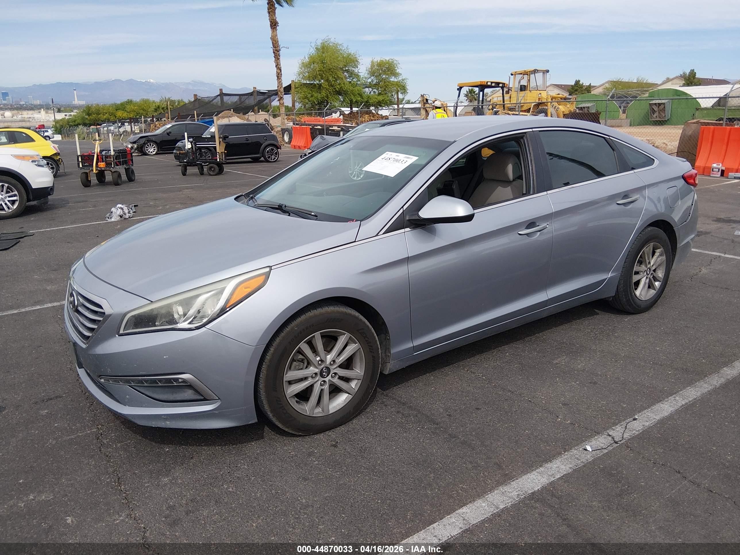 2015 Hyundai Sonata Se Silver vin: 5NPE24AF3FH222179