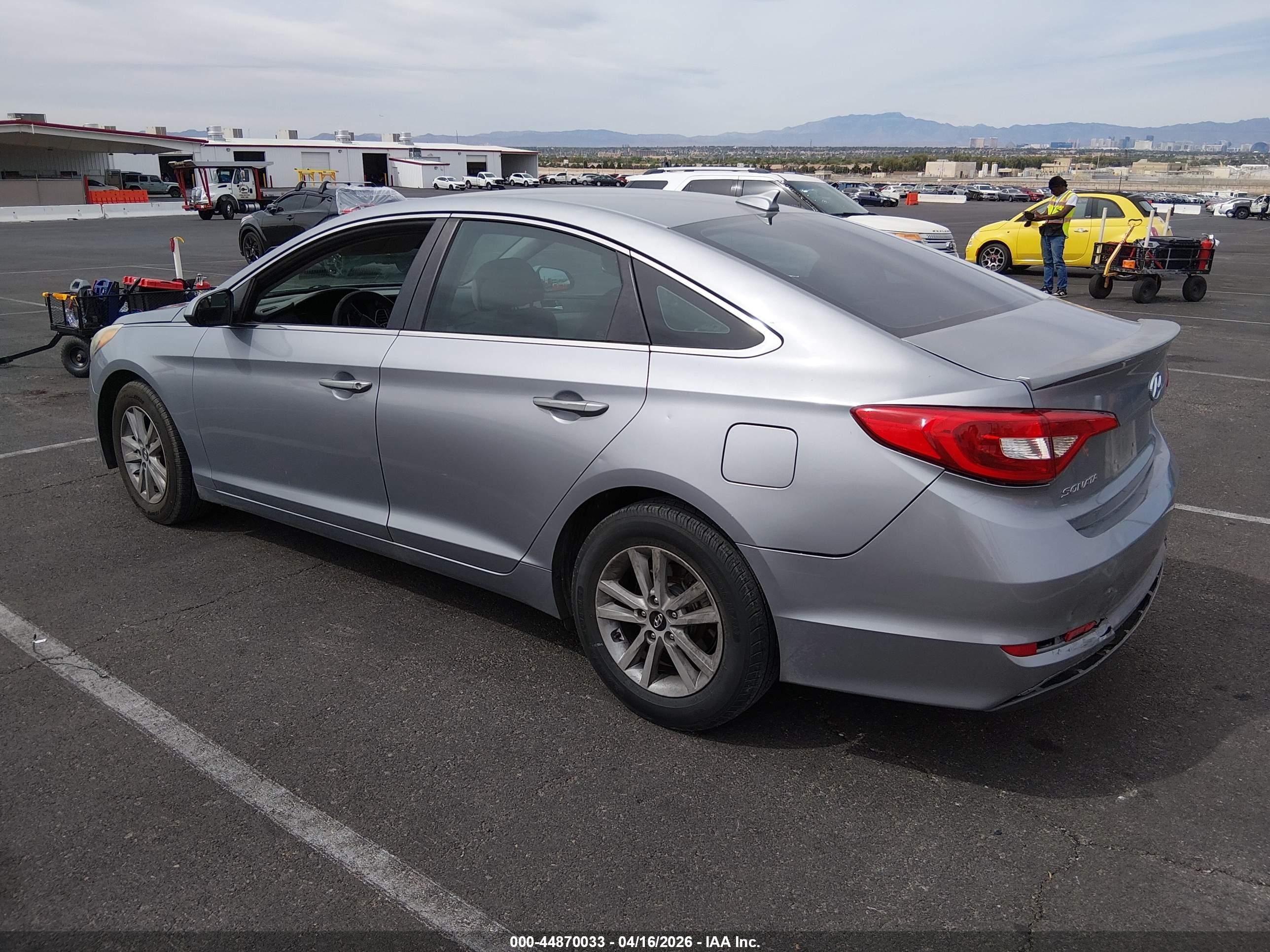 2015 Hyundai Sonata Se Silver vin: 5NPE24AF3FH222179